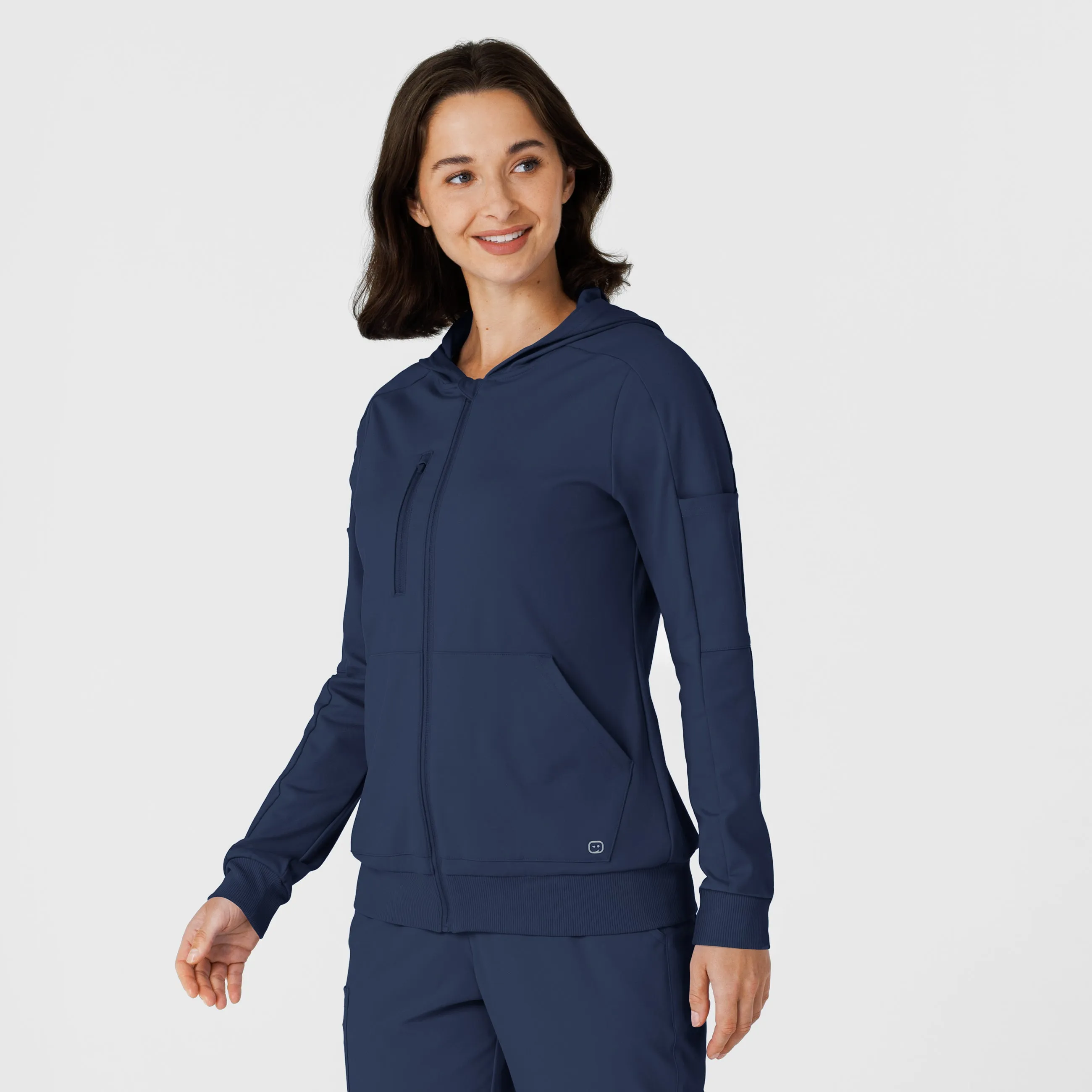 RENEW Knit Women’s Zip Hoodie - Navy