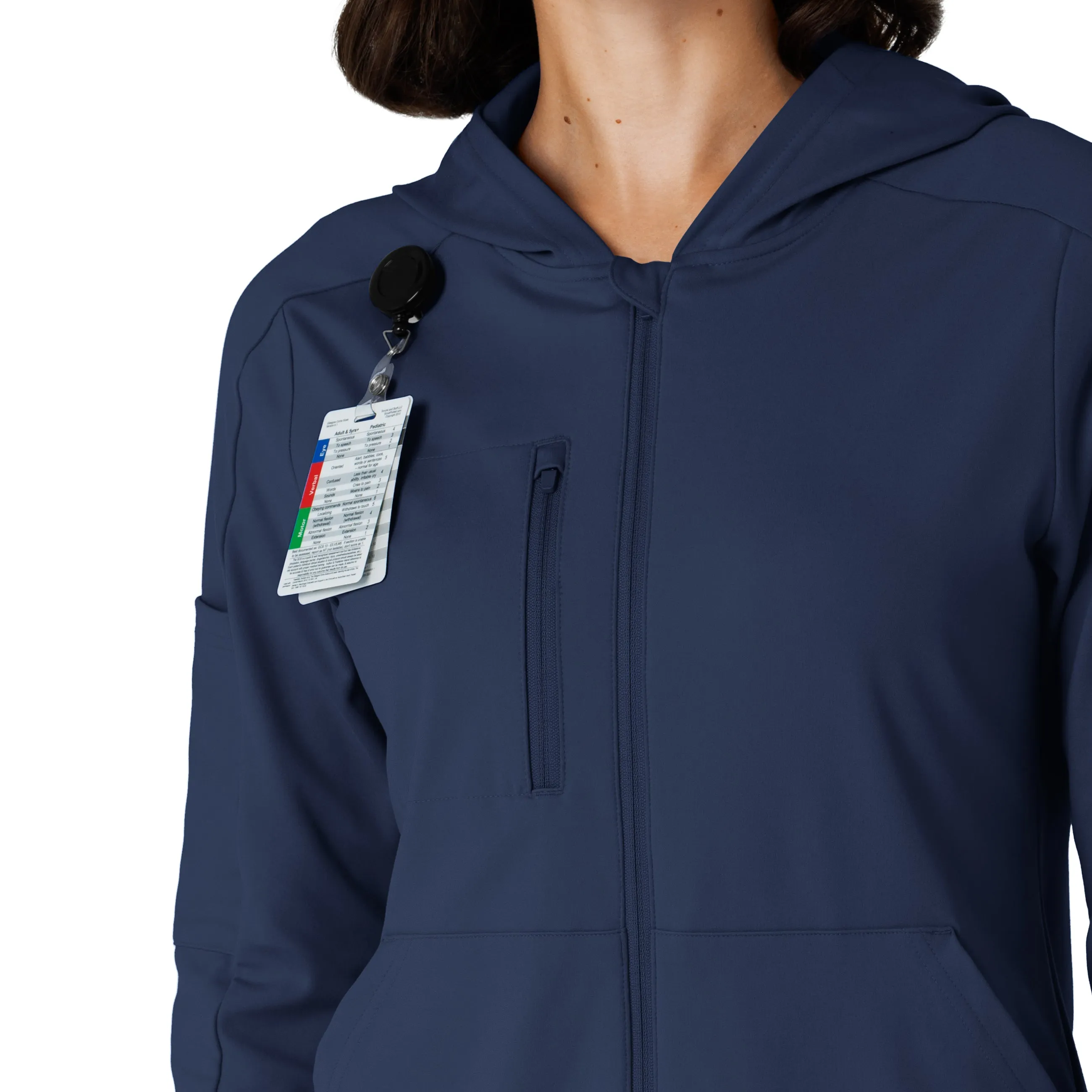 RENEW Knit Women’s Zip Hoodie - Navy