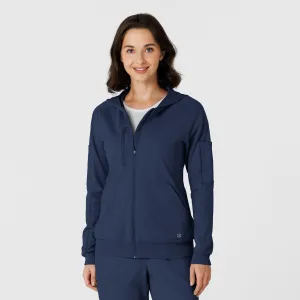 RENEW Knit Women’s Zip Hoodie - Navy