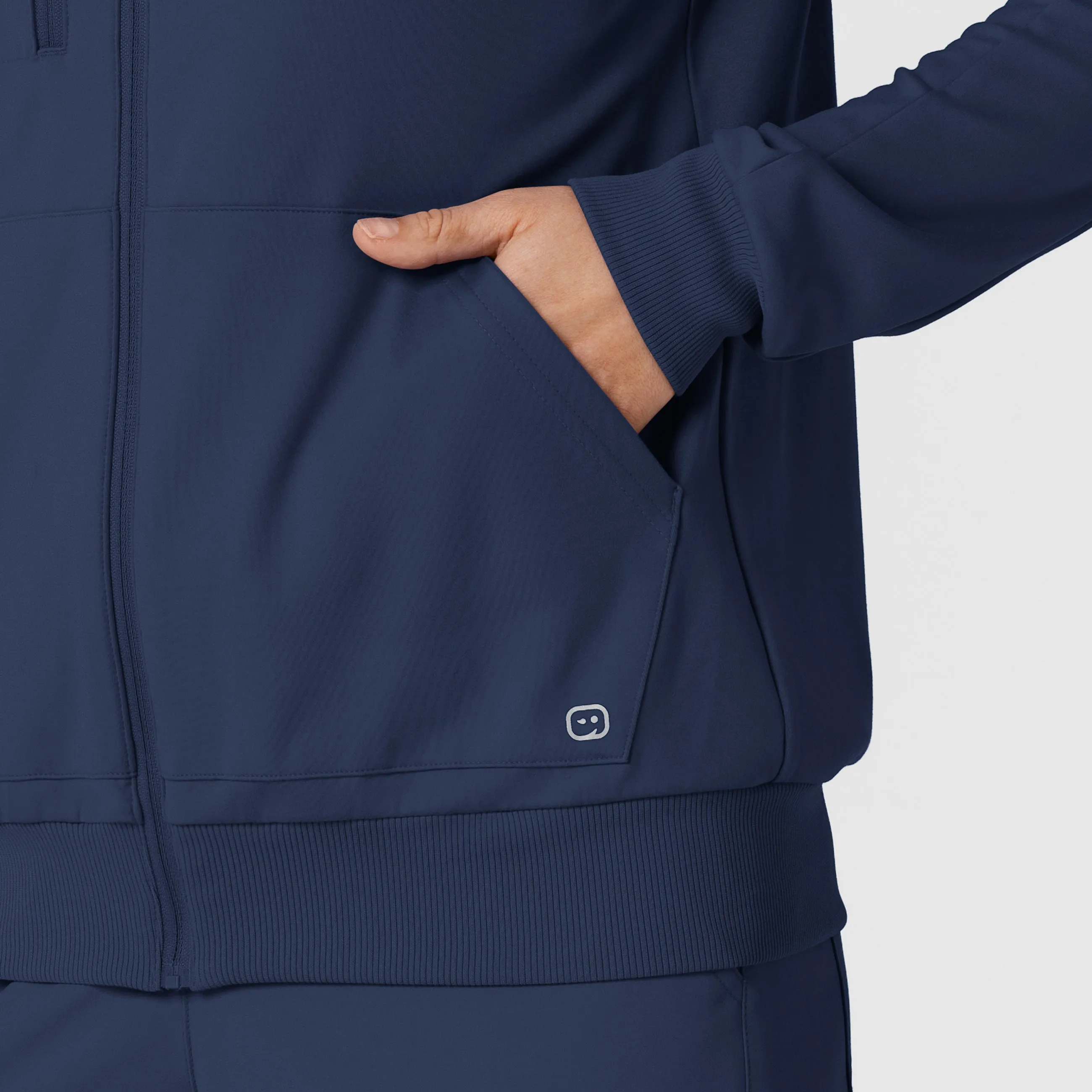 RENEW Knit Women’s Zip Hoodie - Navy