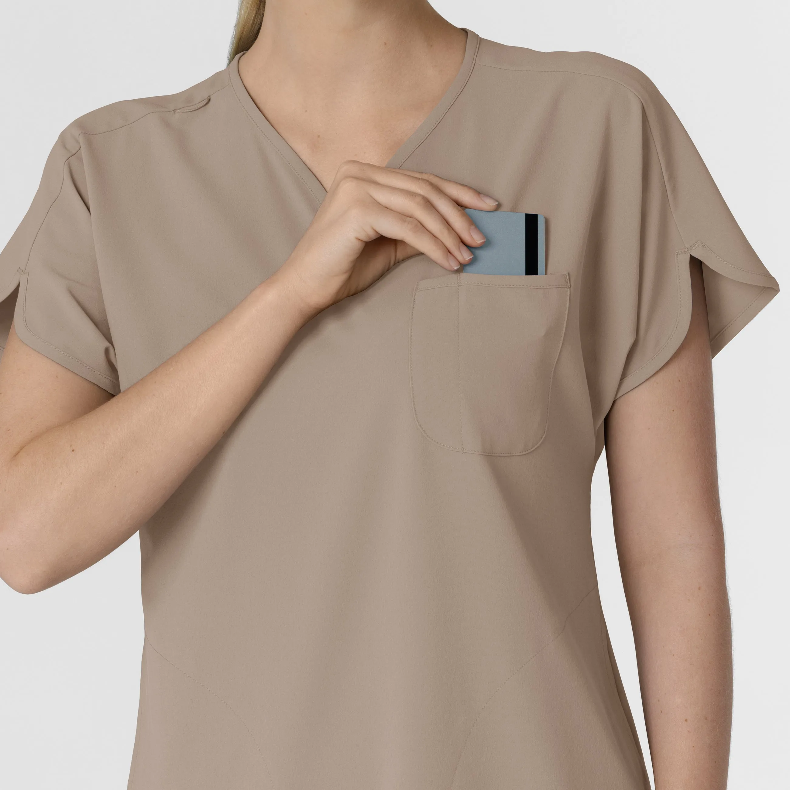 RENEW Women's Dolman Scrub Top - Haze