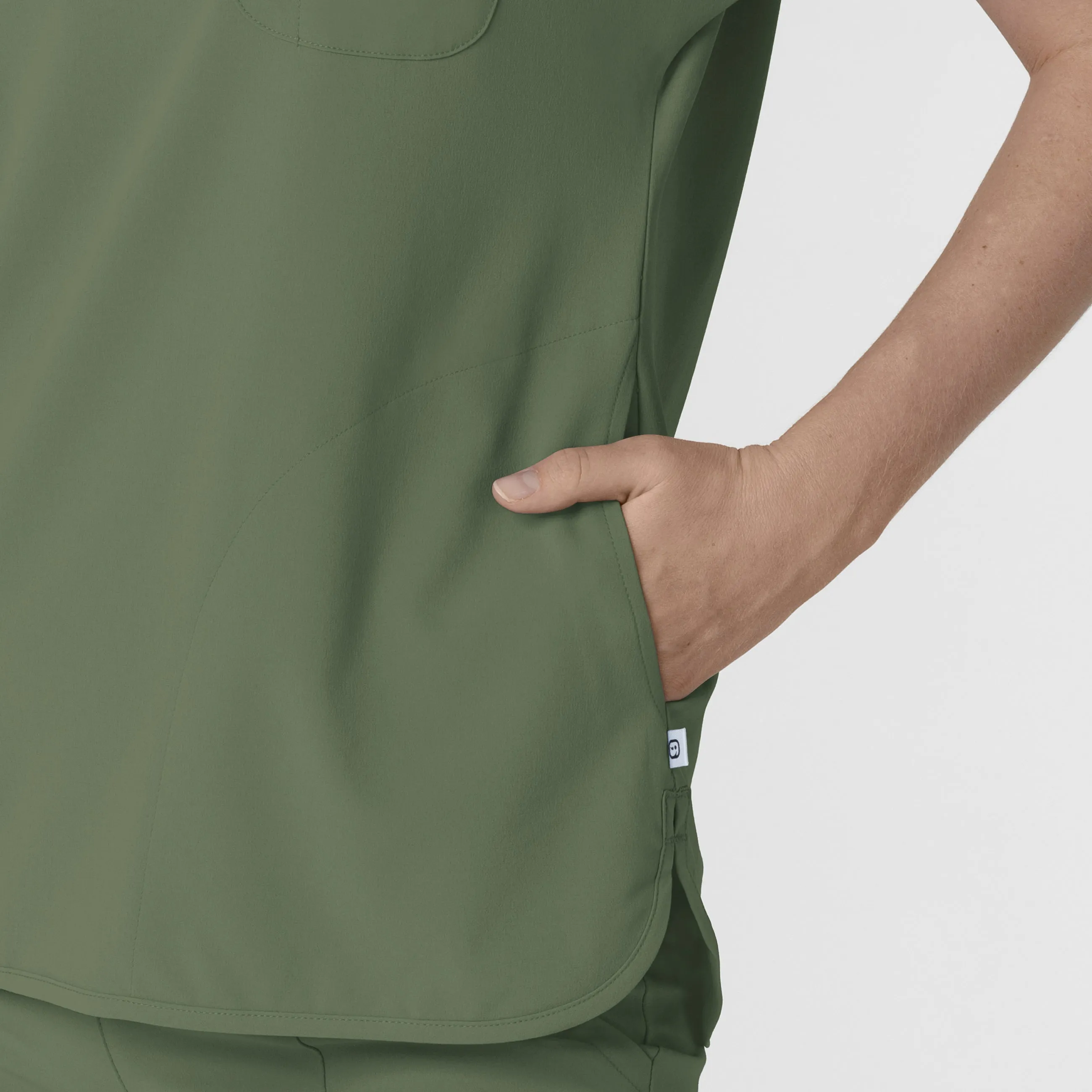 RENEW Women's Dolman Scrub Top - Olive