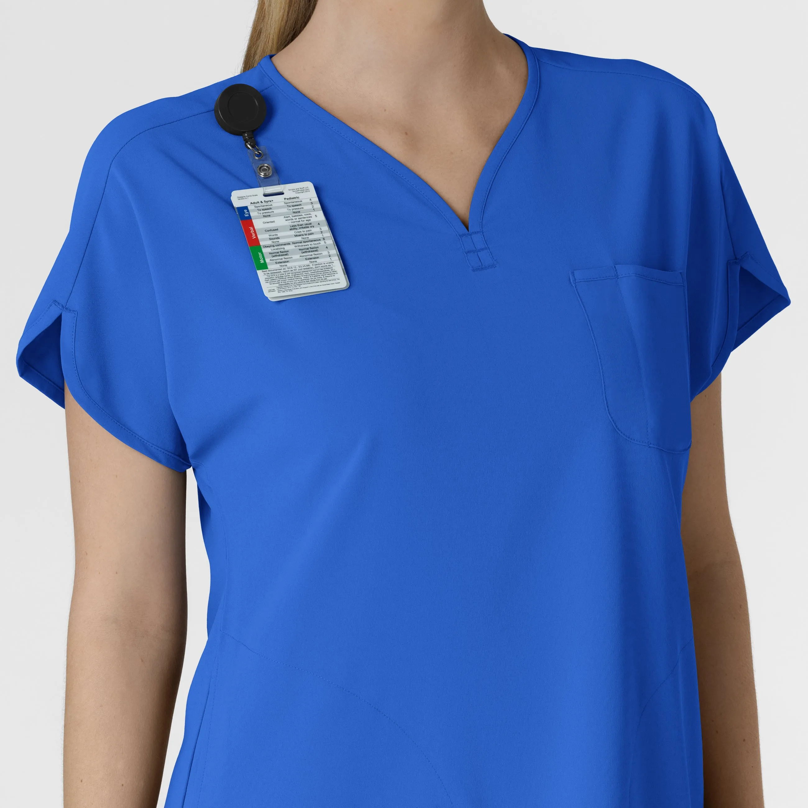 RENEW Women's Dolman Scrub Top - Royal