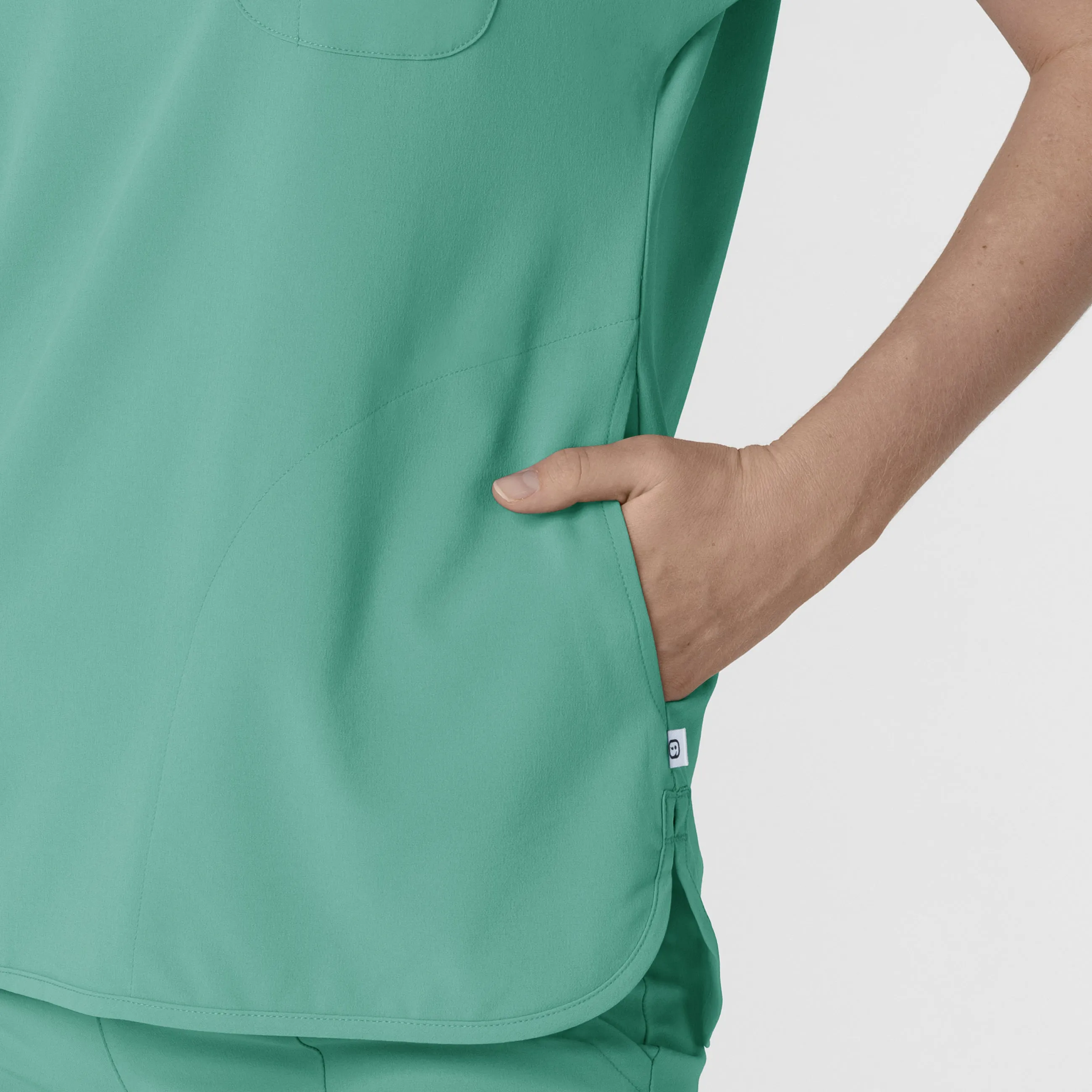 RENEW Women's Dolman Scrub Top - Turquoise