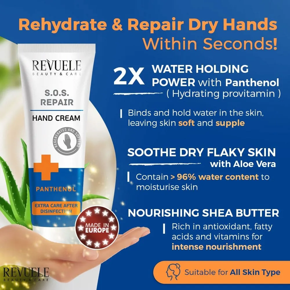 Revuele Hand Cream S.O.S. Repair 100ml