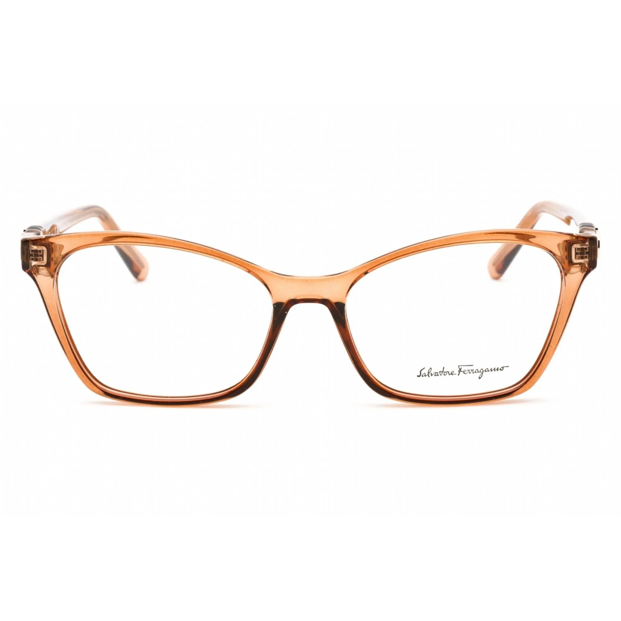Salvatore Ferragamo Women's Eyeglasses - Full Rim Crystal Brown Frame | SF2902 210