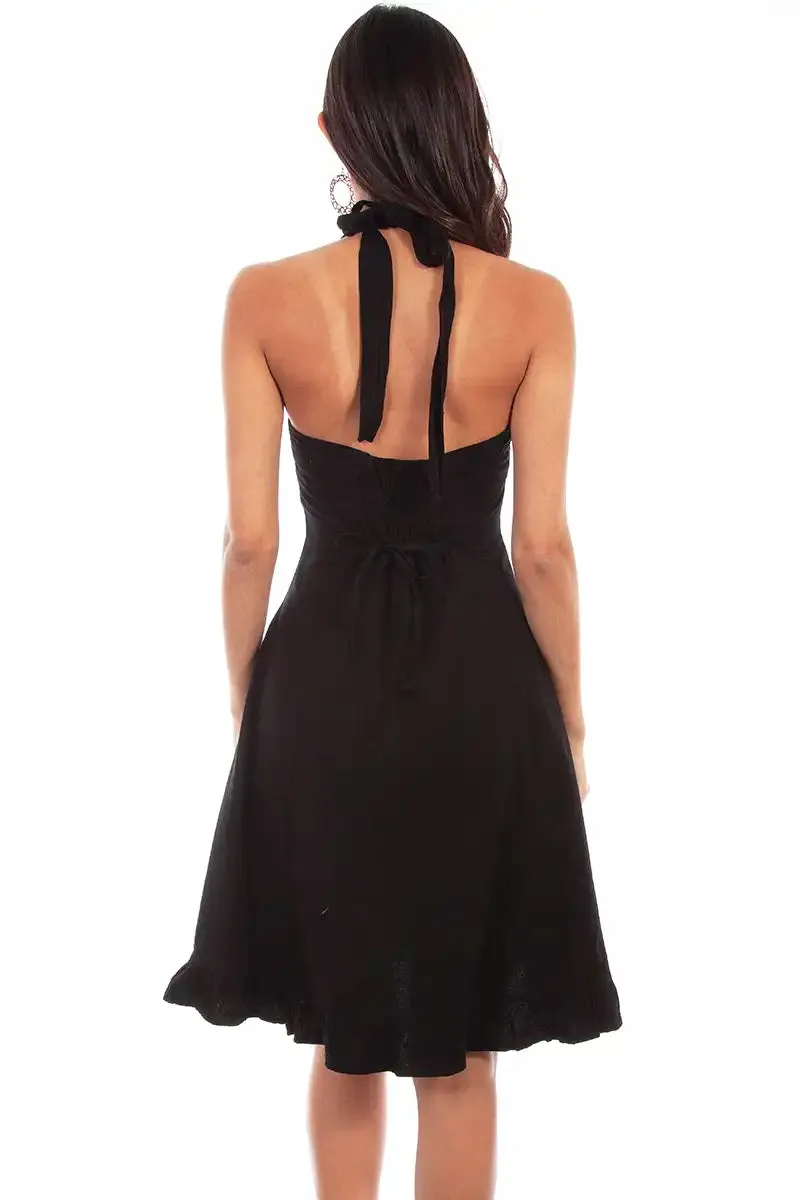 Scully Cantina Halter Top Dress (PSL-053) - Women's Sundress