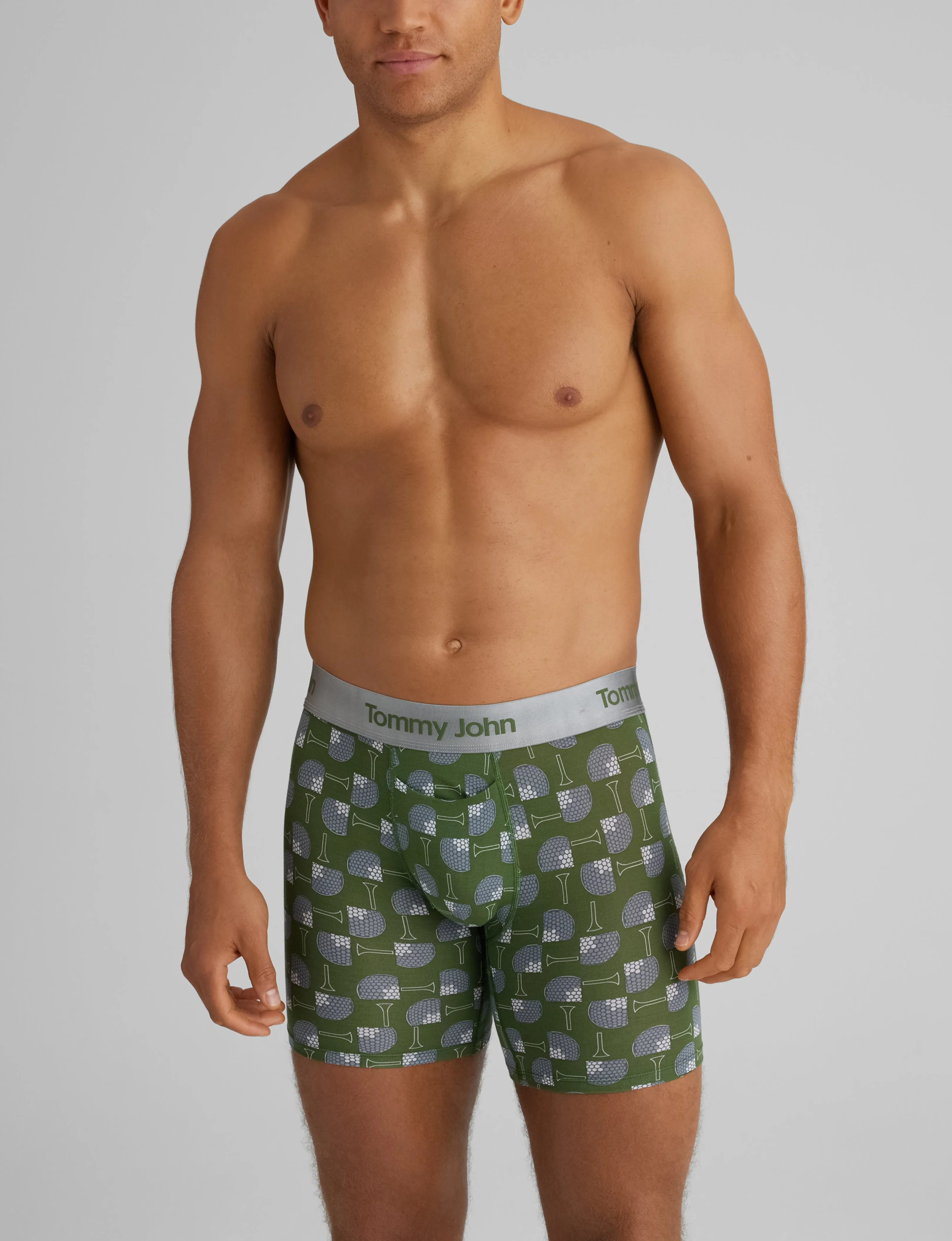 Second Skin Mid-Length Boxer Brief 6" (3-Pack)