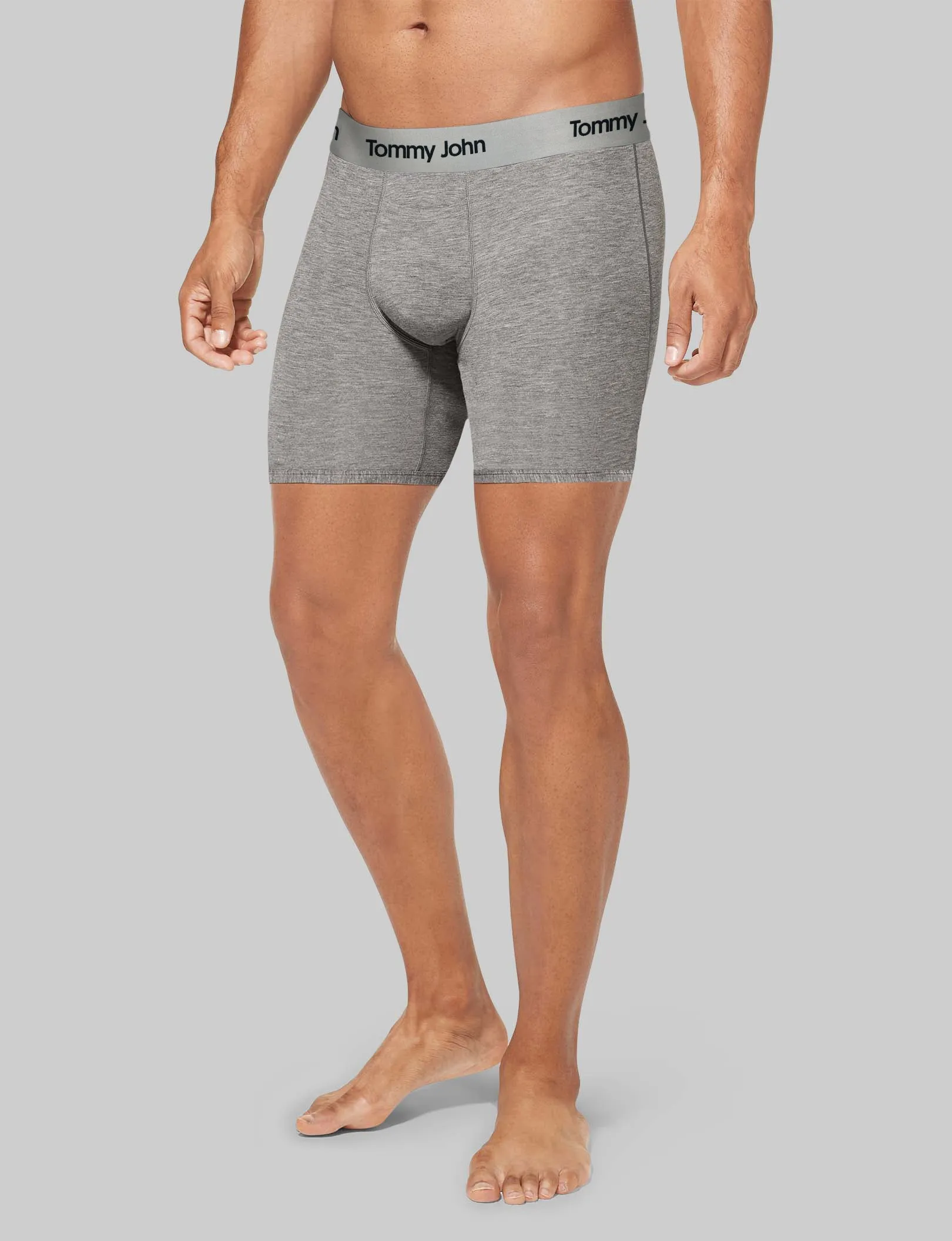 Second Skin Mid-Length Boxer Brief 6" (6-Pack)