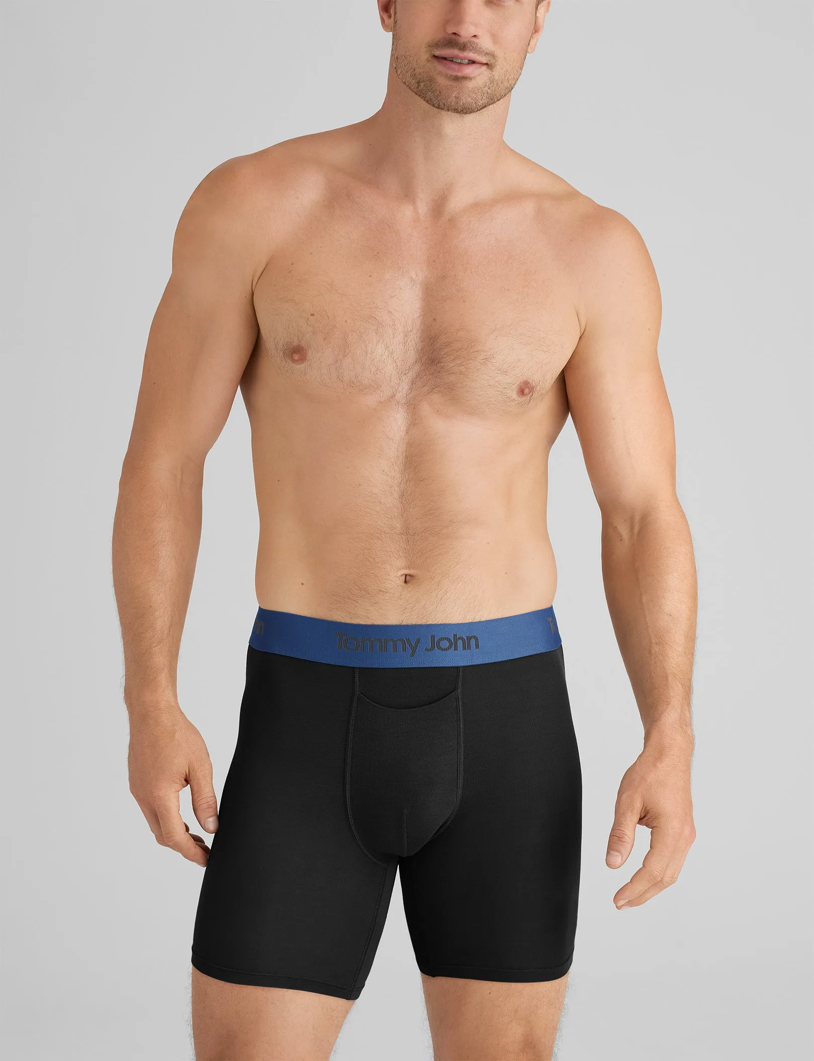 Second Skin Mid-Length Boxer Brief 6" (6-Pack)