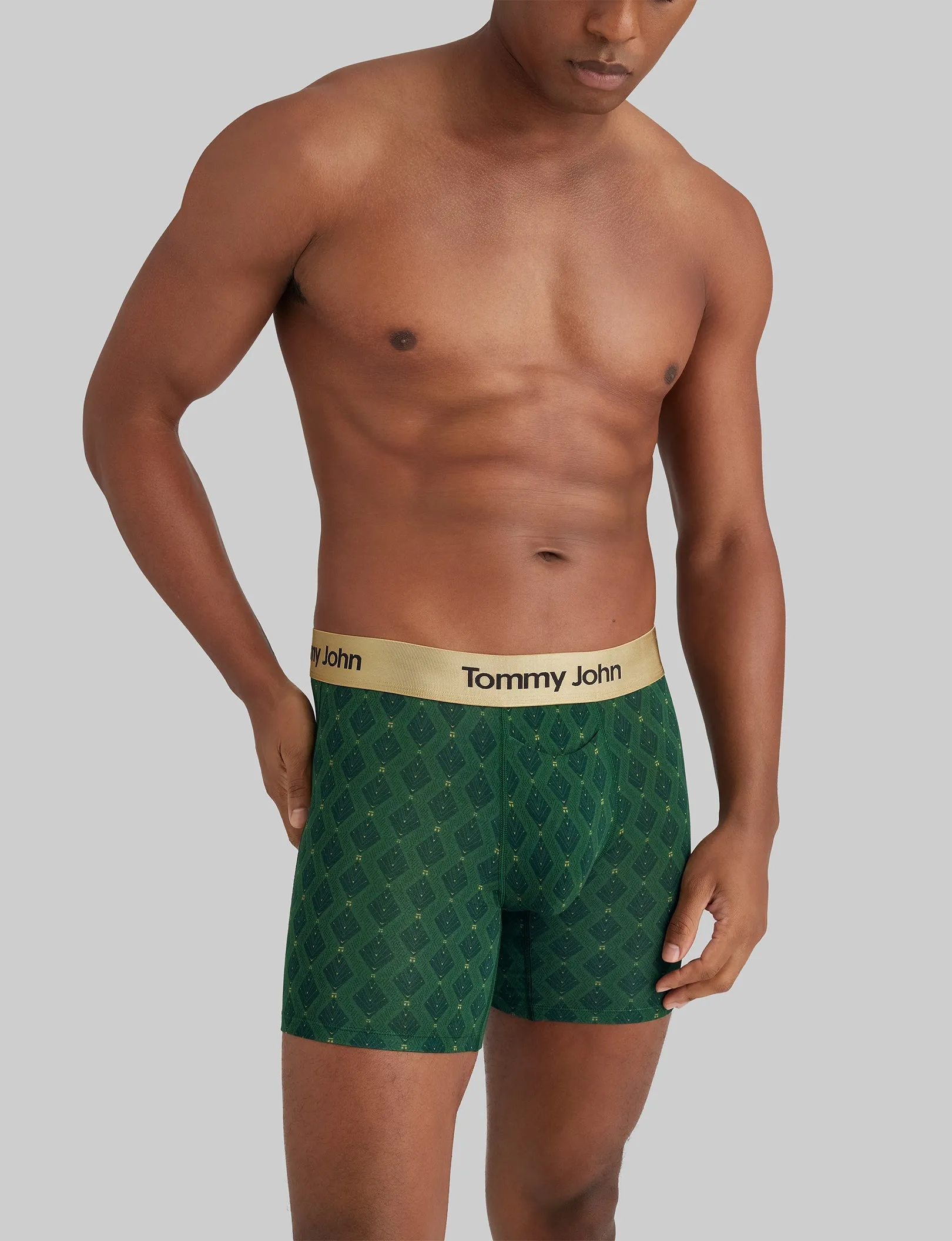 Second Skin Mid-Length Boxer Brief 6"