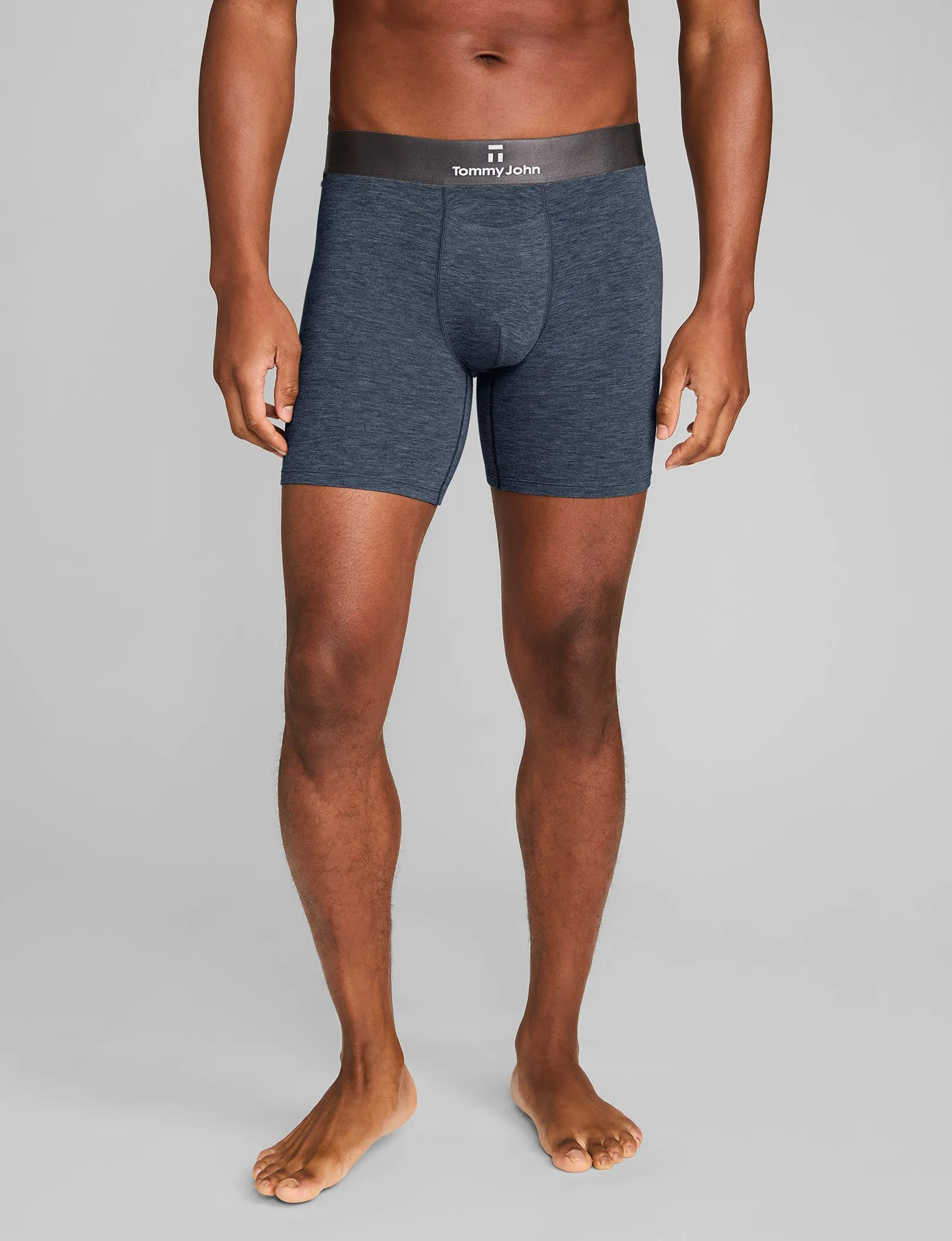 Second Skin Mid-Length Boxer Brief 6"