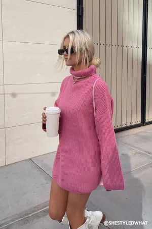 Serena Turtleneck Oversized Sweater