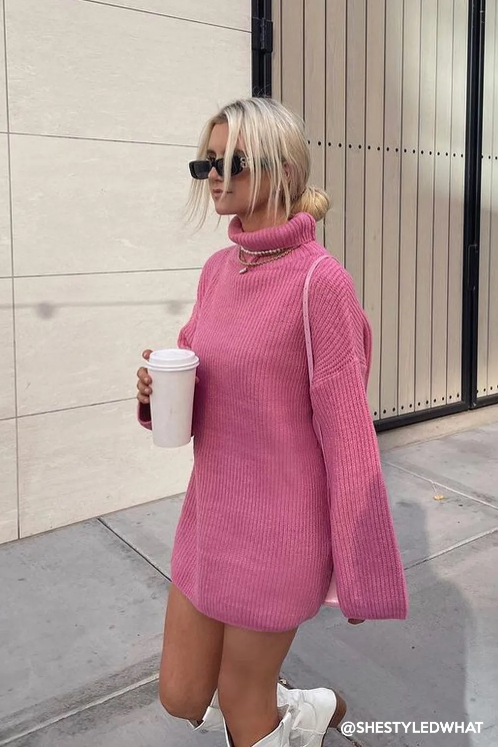 Serena Turtleneck Oversized Sweater