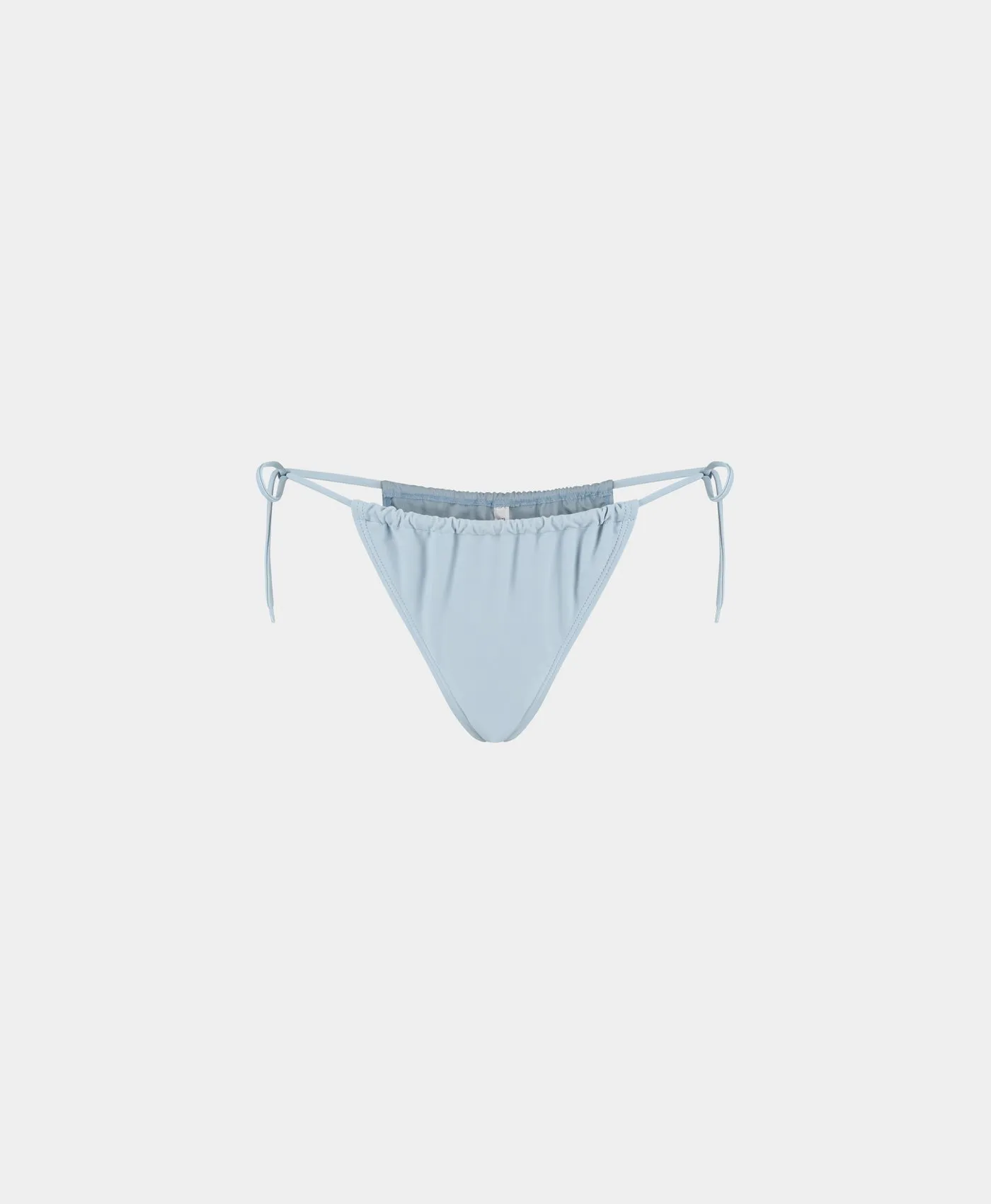 Subdued Blue Pinto Bikini Bottom