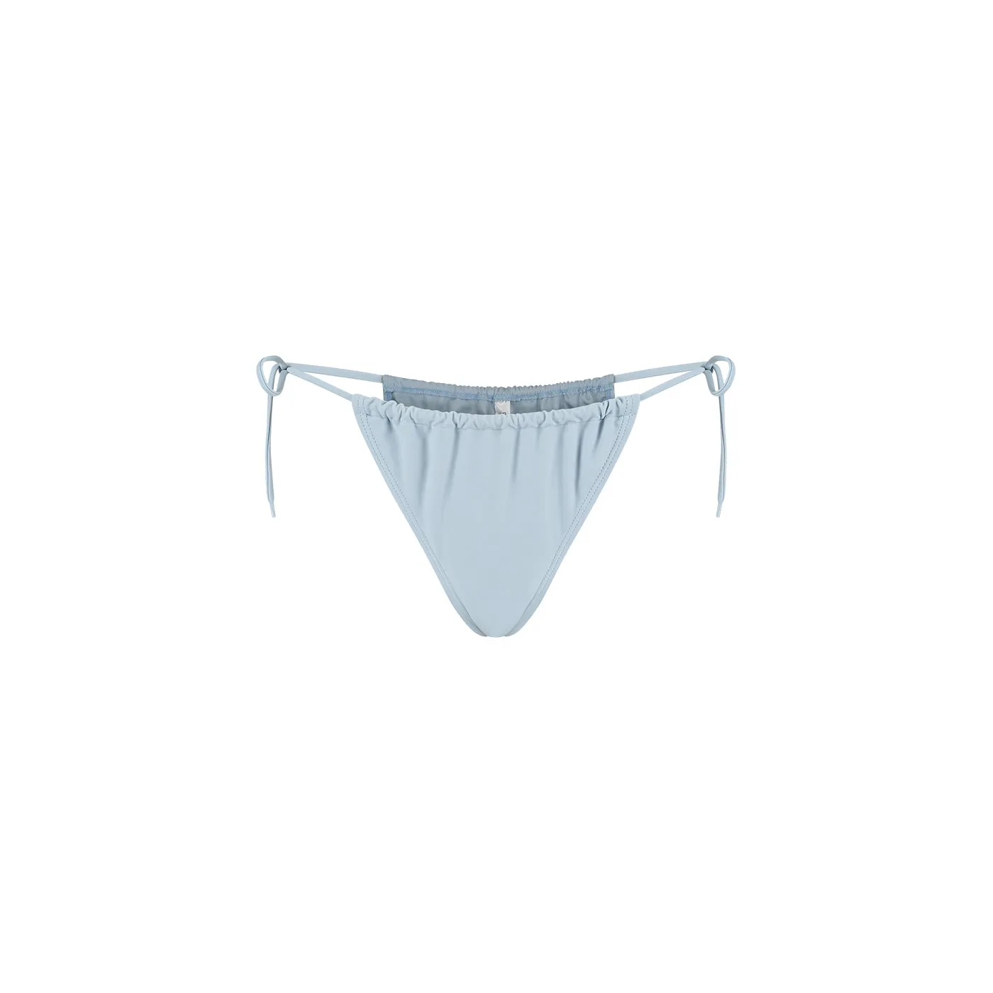 Subdued Blue Pinto Bikini Bottom