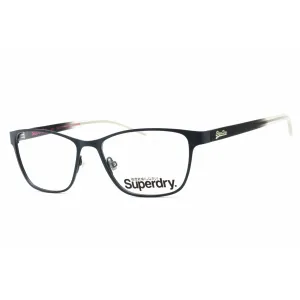 Superdry Women's Eyeglasses - Grey Black Metal Cat Eye Full Rim Frame | SDO-KENDAL 008