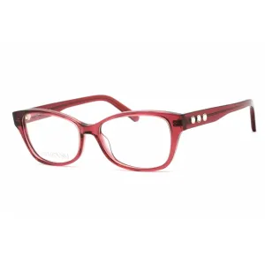 Swarovski Women's Eyeglasses - Cat Eye Shape Shiny Bordeaux Plastic Frame | SK5430 069