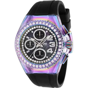 Technomarine Women's Crystal Watch - Cruise Glitz Iridescent Case Strap | TM-121065