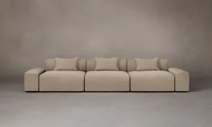 The Breuer Modular Sofa - Italian Brushed Wool Fox