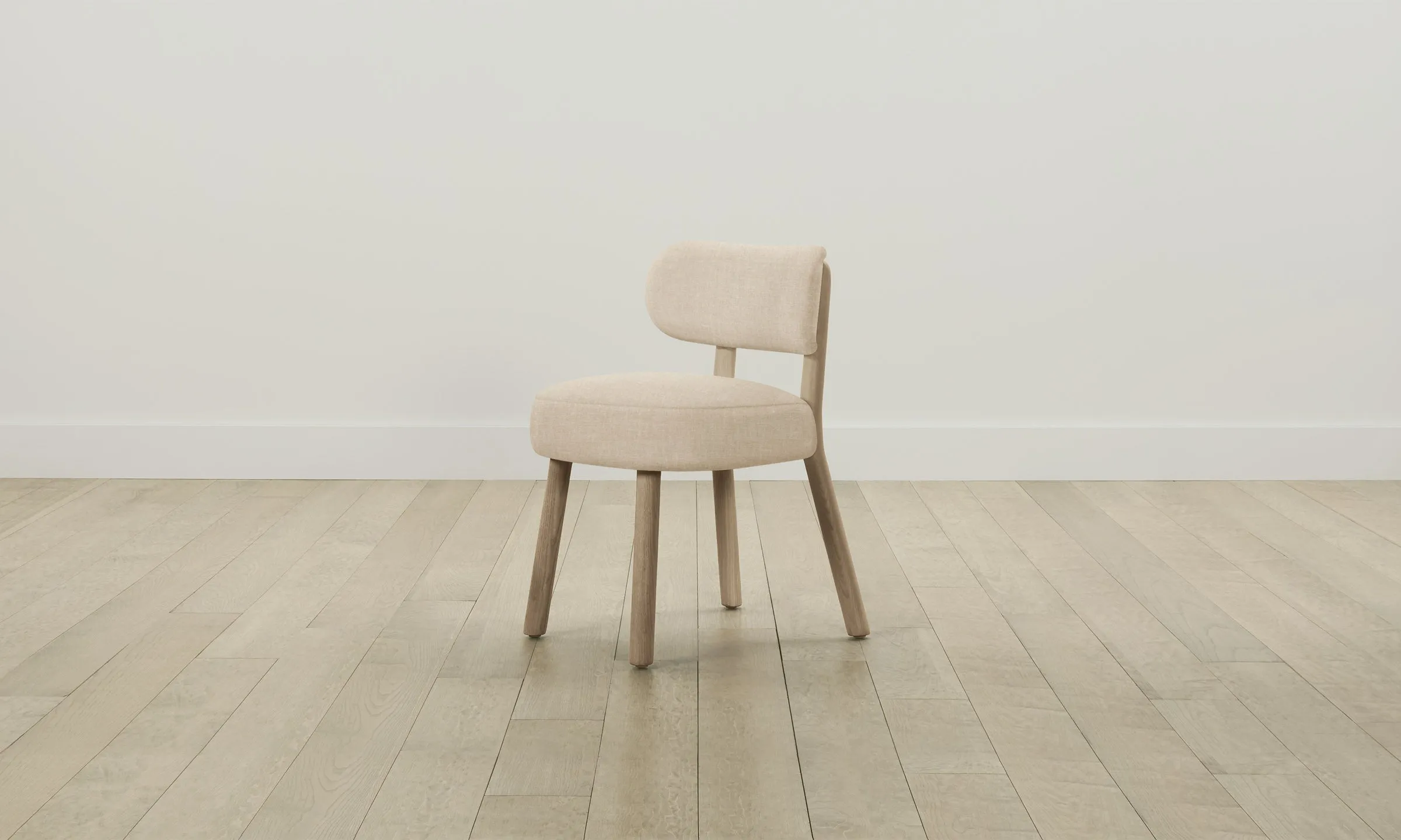 The Jane Dining Chair - Heritage Belgian Linen Husk