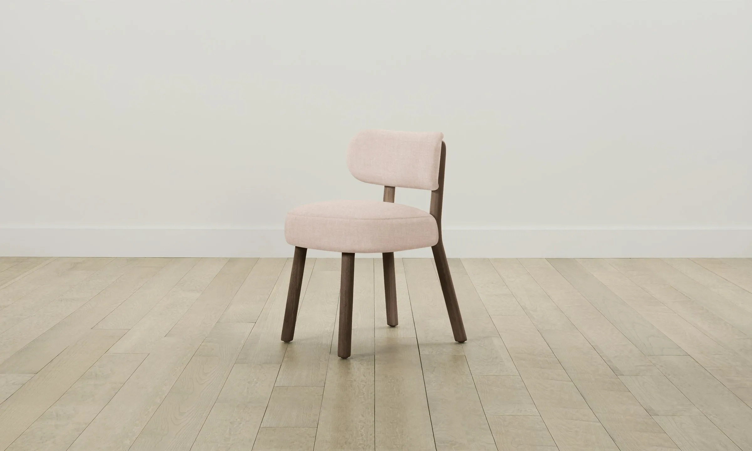 The Jane Dining Chair - Heritage Belgian Linen Petal