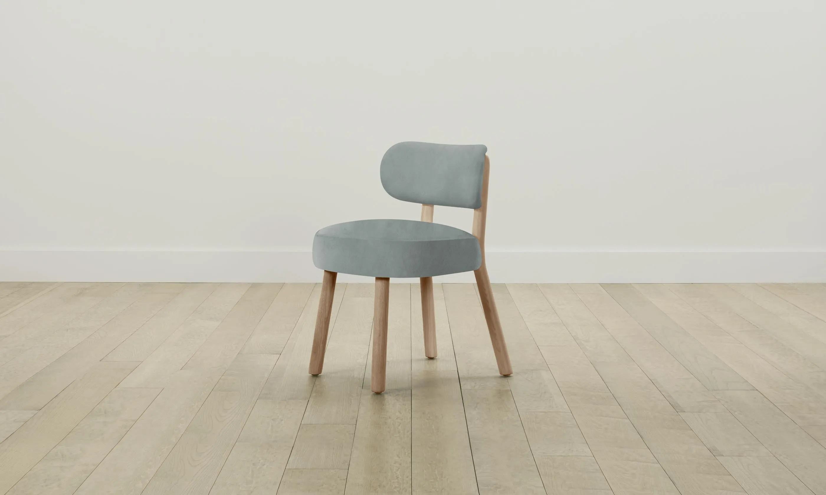 The Jane Dining Chair - Nubuck Leather Tide