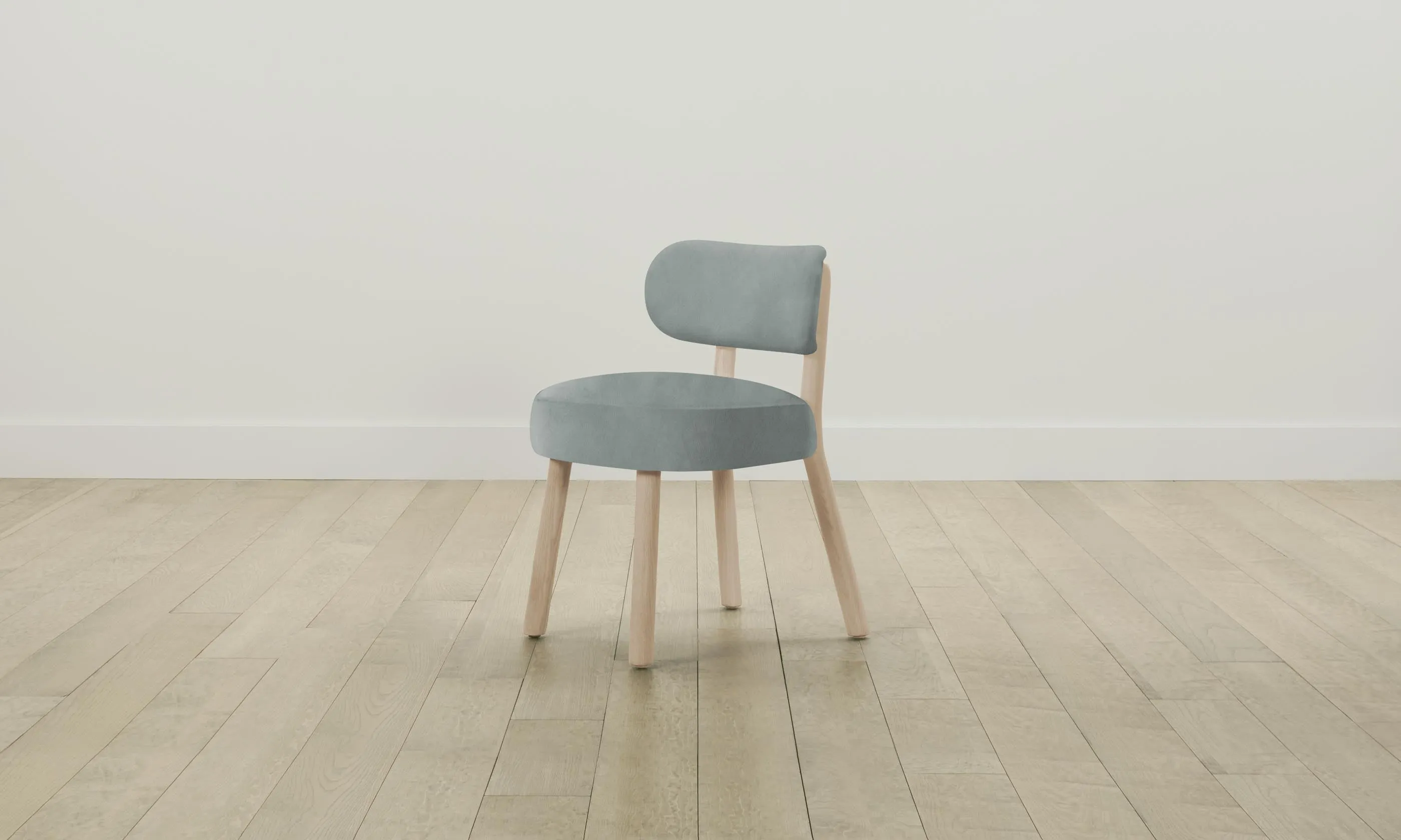 The Jane Dining Chair - Nubuck Leather Tide