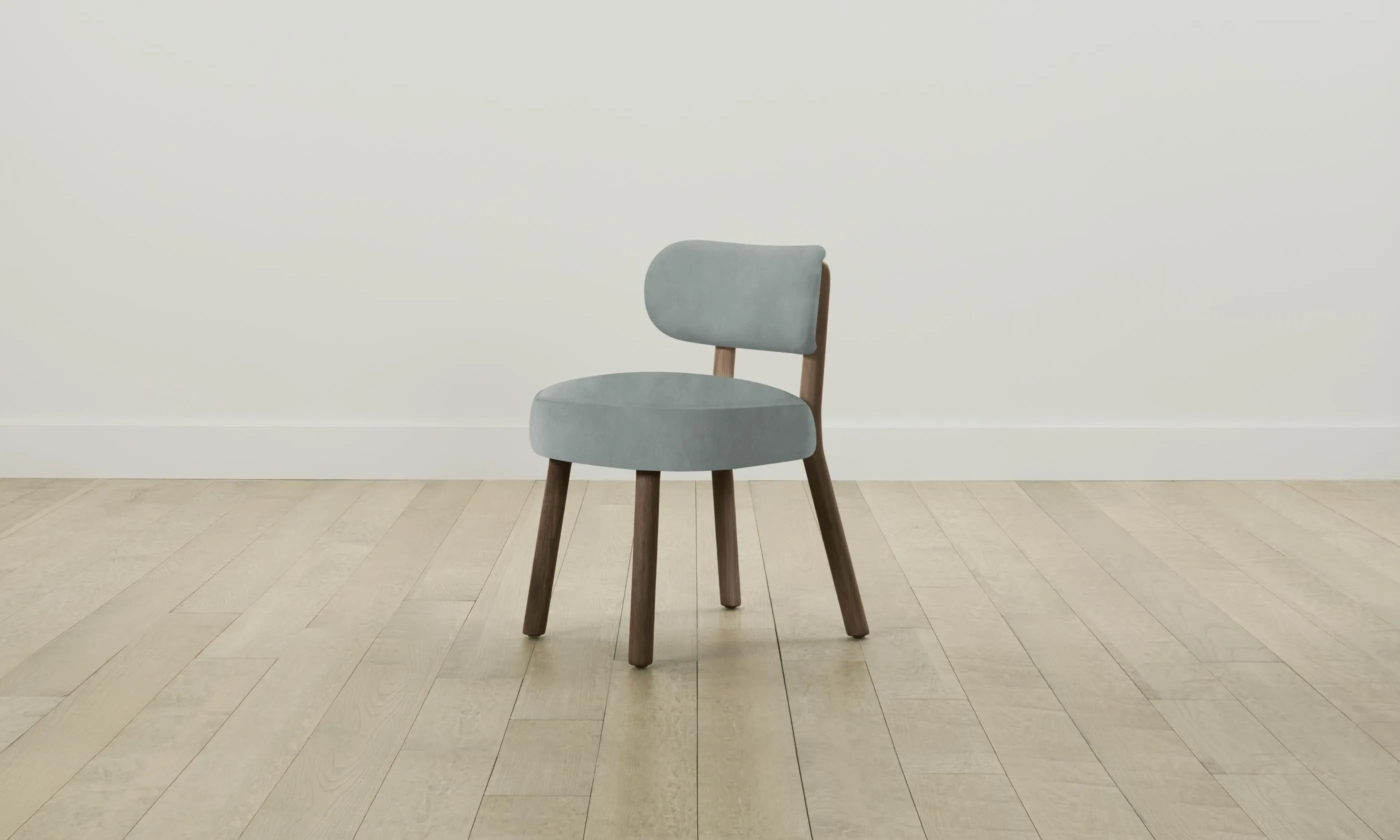 The Jane Dining Chair - Nubuck Leather Tide