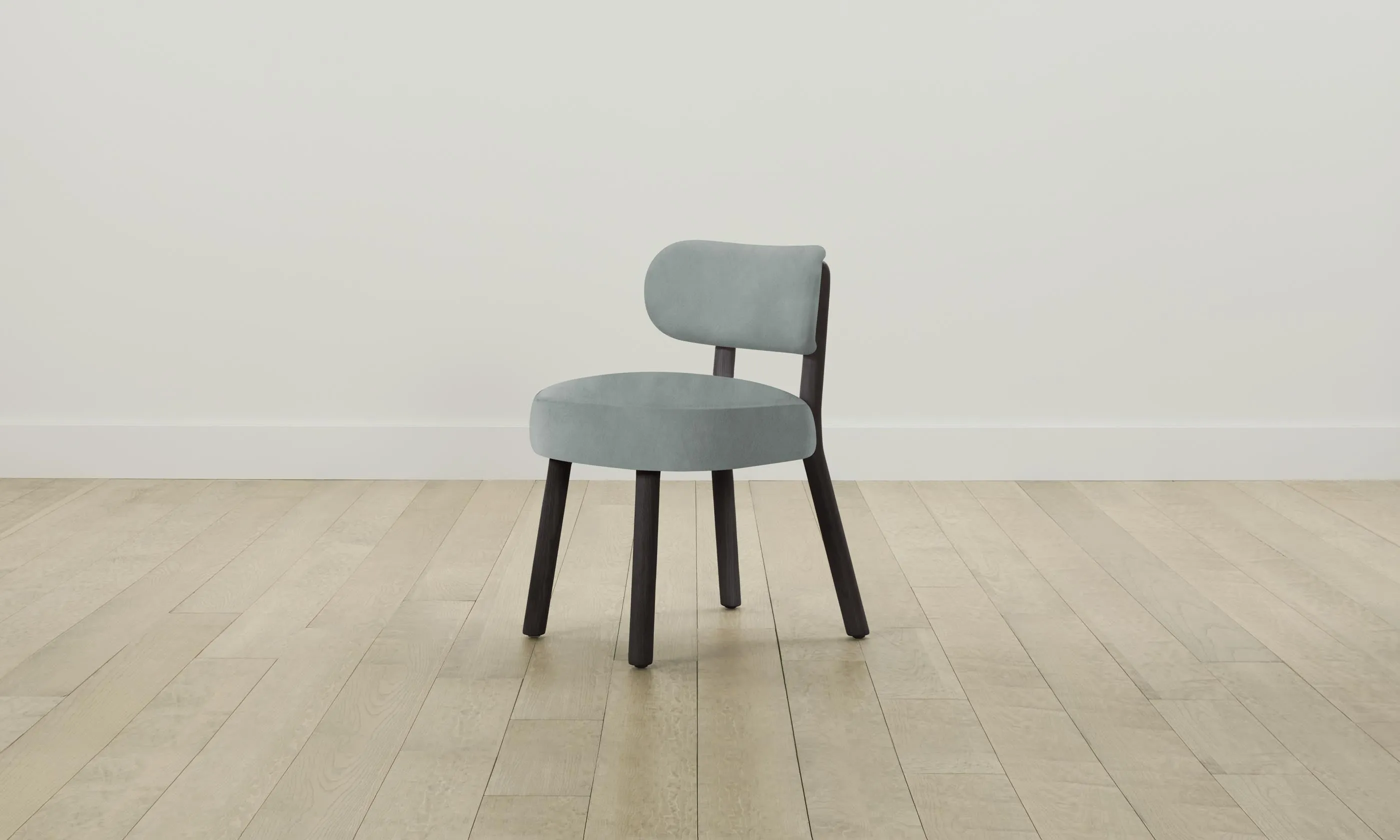 The Jane Dining Chair - Nubuck Leather Tide