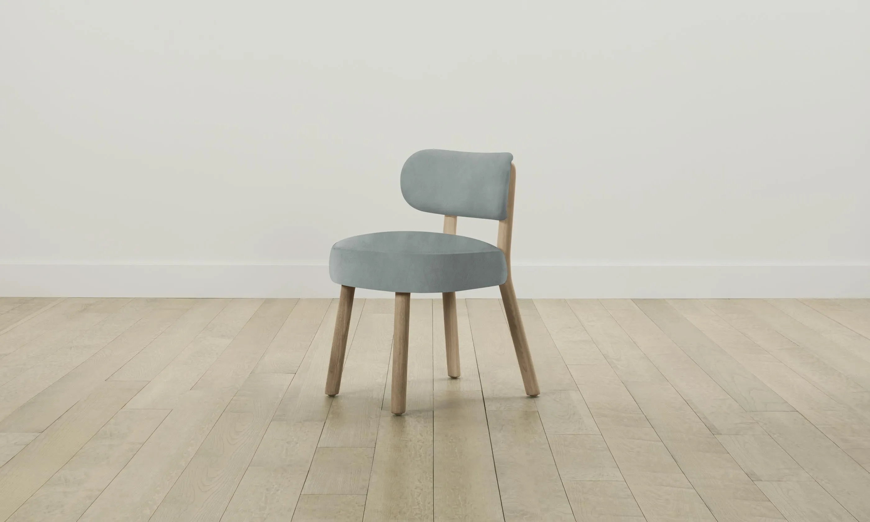 The Jane Dining Chair - Nubuck Leather Tide