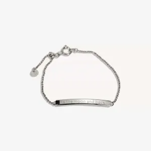 The “To the Moon and Back” Bar Bracelet - Gift