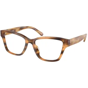 Tory Burch Women's Eyeglasses - Honey Wood Cat Eye Frame Fixed Nose Pad | 2131U 1926