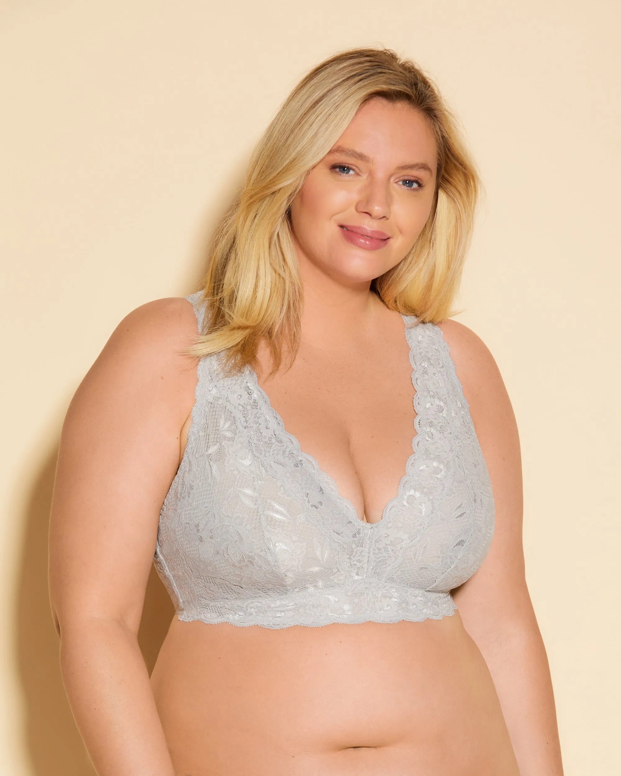 Ultra Curvy Plungie Longline Bralette