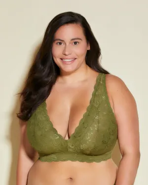 Ultra Curvy Plungie Longline Bralette