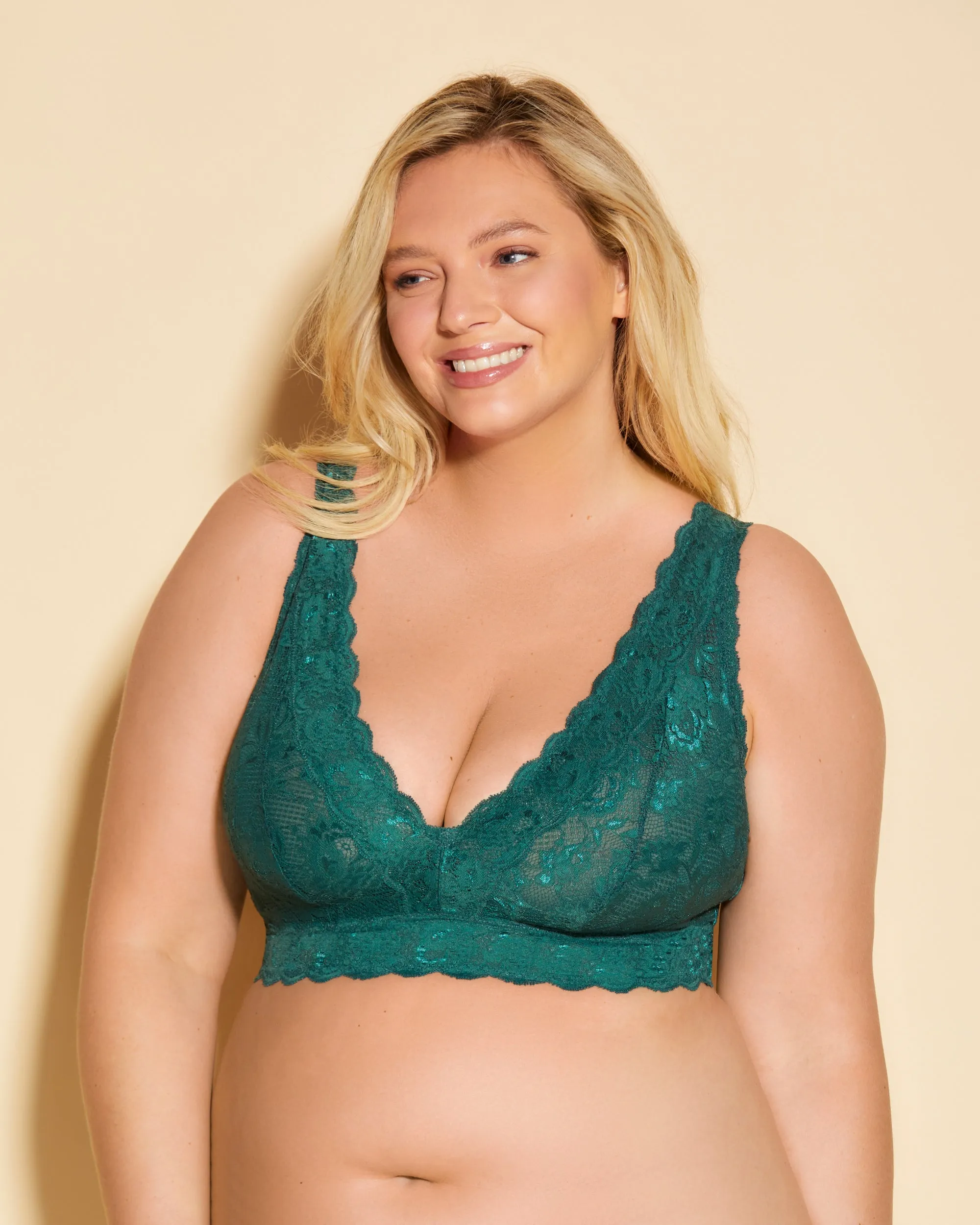 Ultra Curvy Plungie Longline Bralette