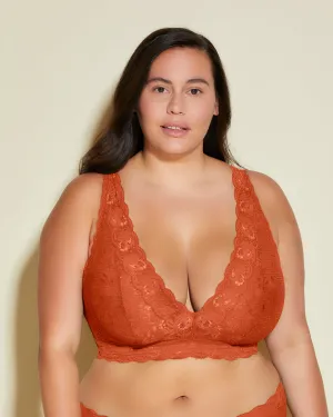 Ultra Curvy Plungie Longline Bralette
