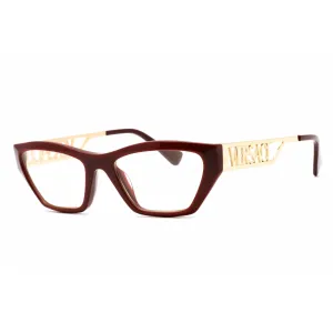 Versace Women's Eyeglasses - Full Rim Bordeaux Plastic/Metal Cat Eye | 0VE3327U 5381
