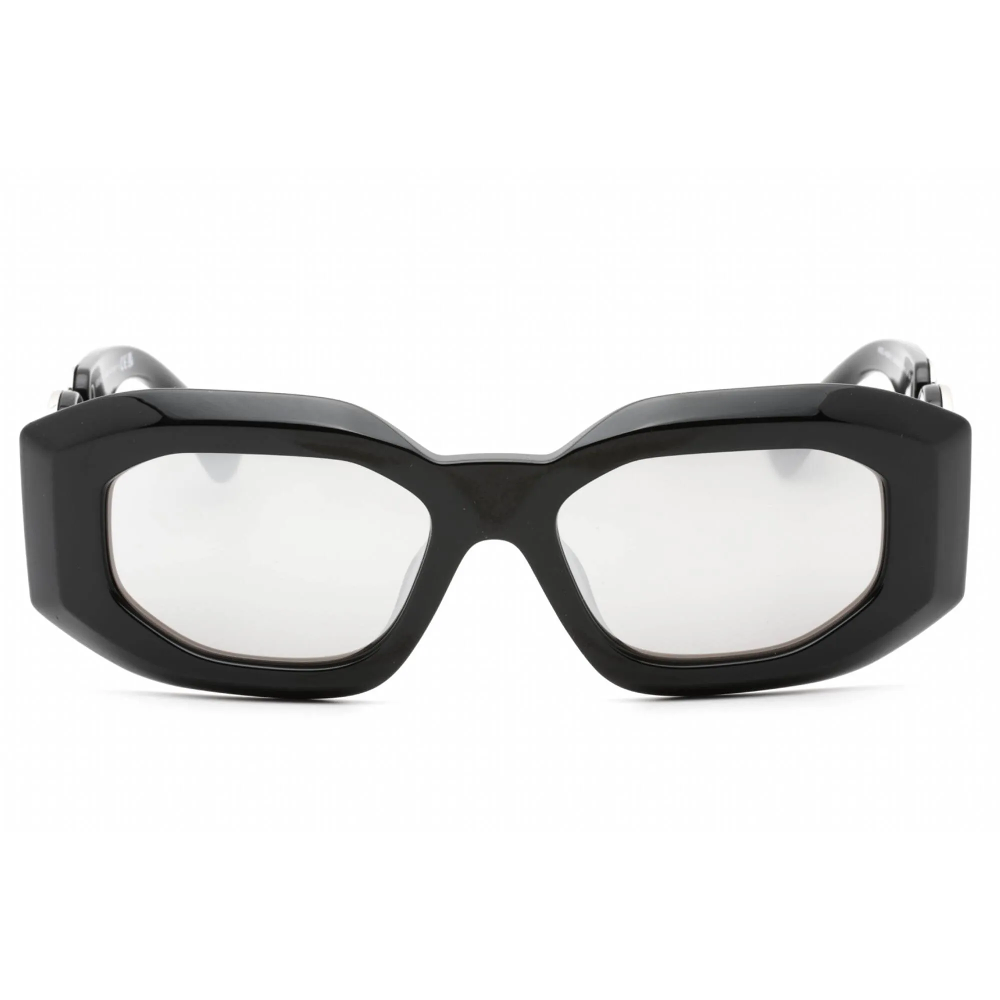 Versace Women's Sunglasses - Black/Grey Frame Silver Mirror Lens | 0VE4425U 54226G