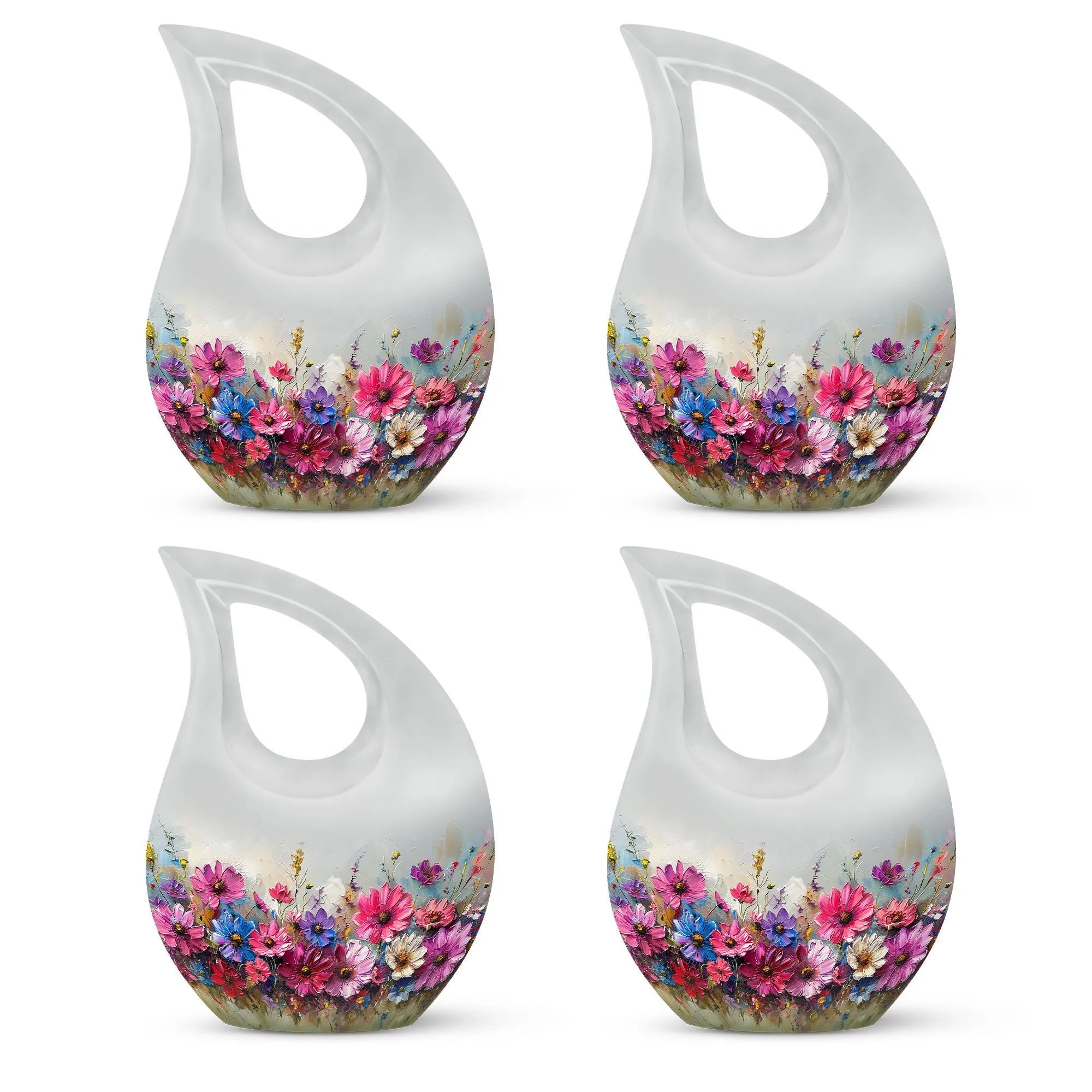 Vibrant Canvas A: Uniquely Designed Dual Memorial Urn