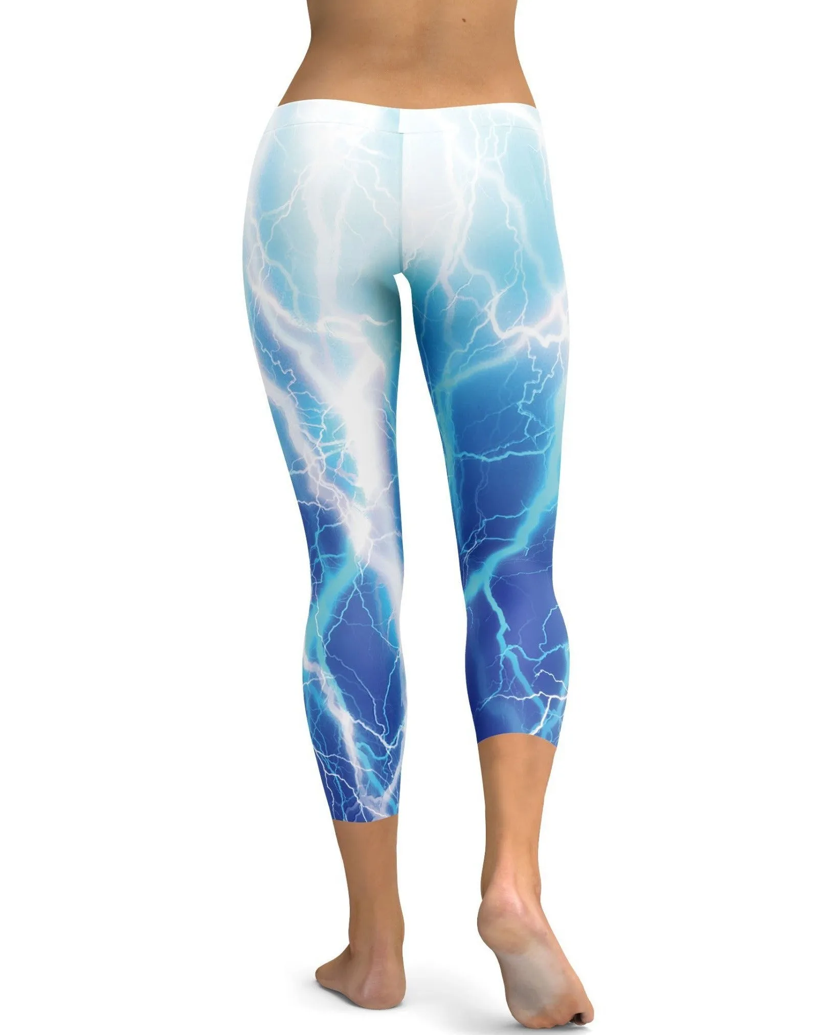 Vibrant Lightning Capris