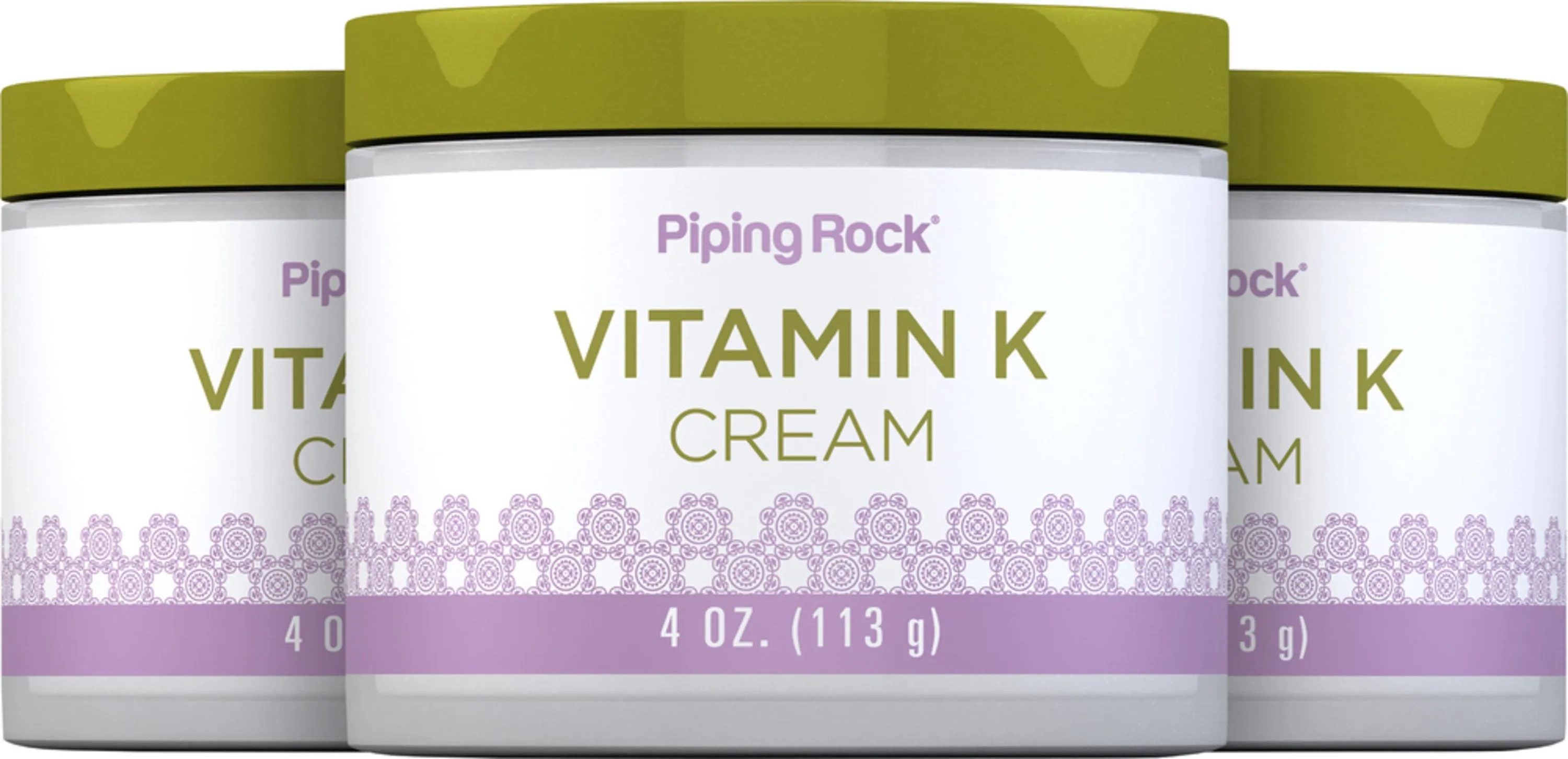 Vitamin K Cream, 4 oz (113 g) Jar, 3  Jars