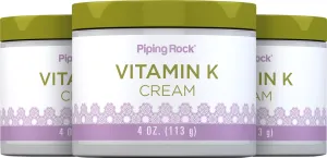 Vitamin K Cream, 4 oz (113 g) Jar, 3  Jars