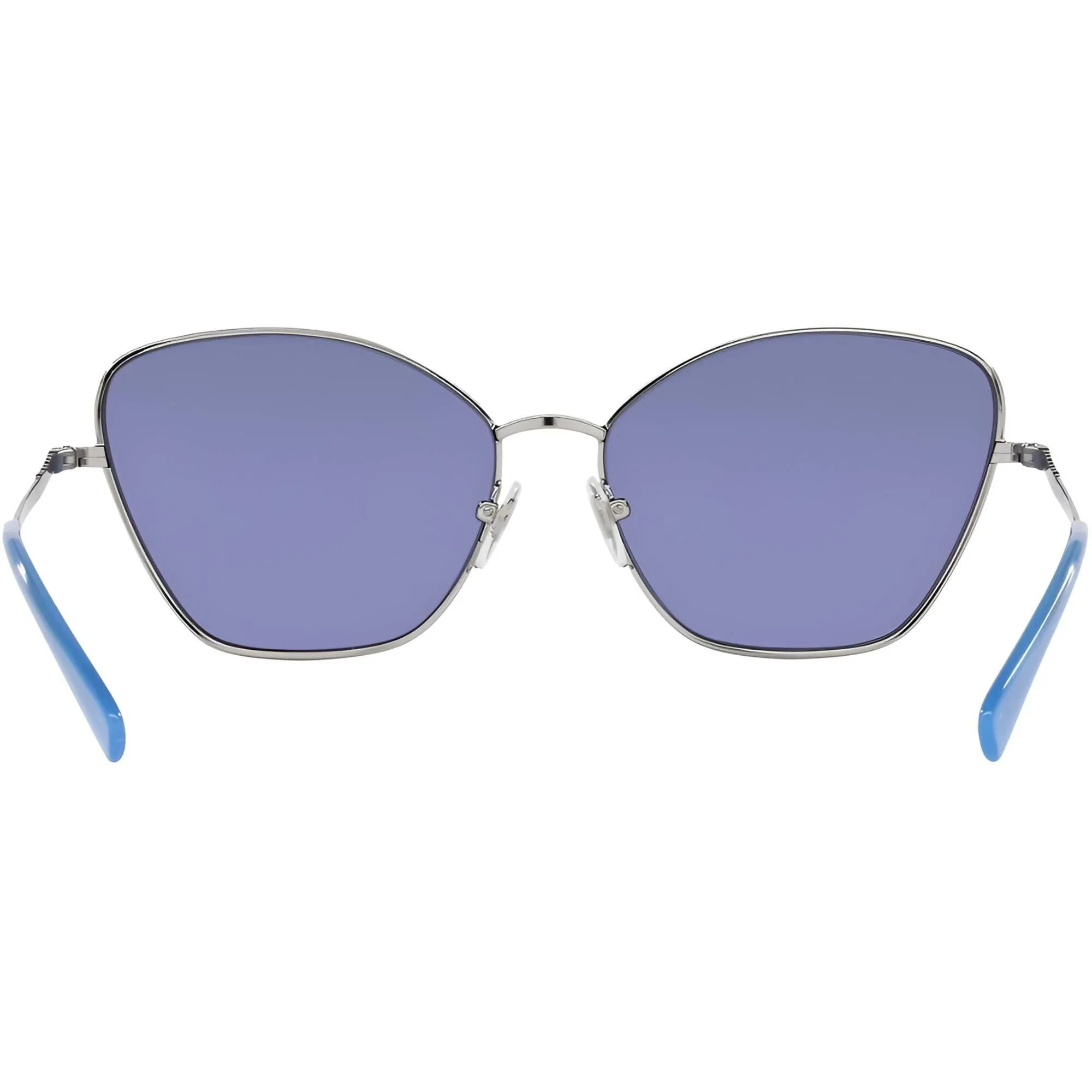 Vogue Women's Sunglasses - Top Mauve/Silver Frame Dark Violet Lens | 0VO4197S 323/7658