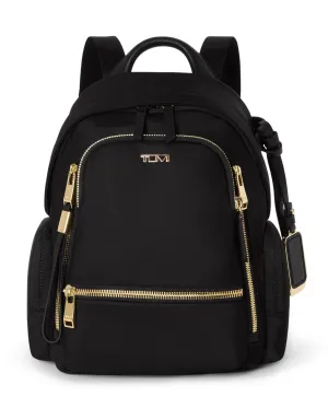 VOYAGEUR Celina Medium Backpack - Black/Gold