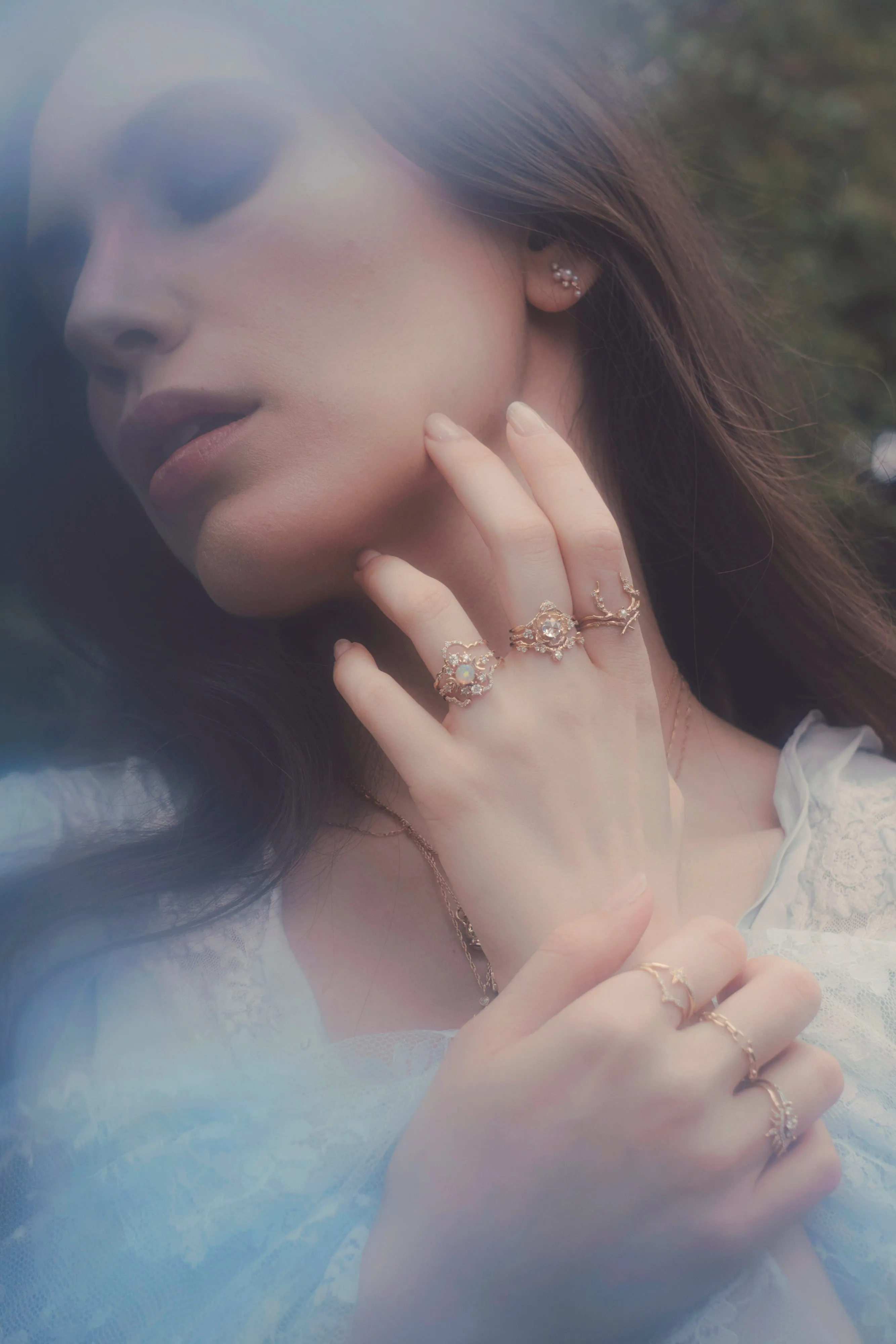 White Guardian Ring