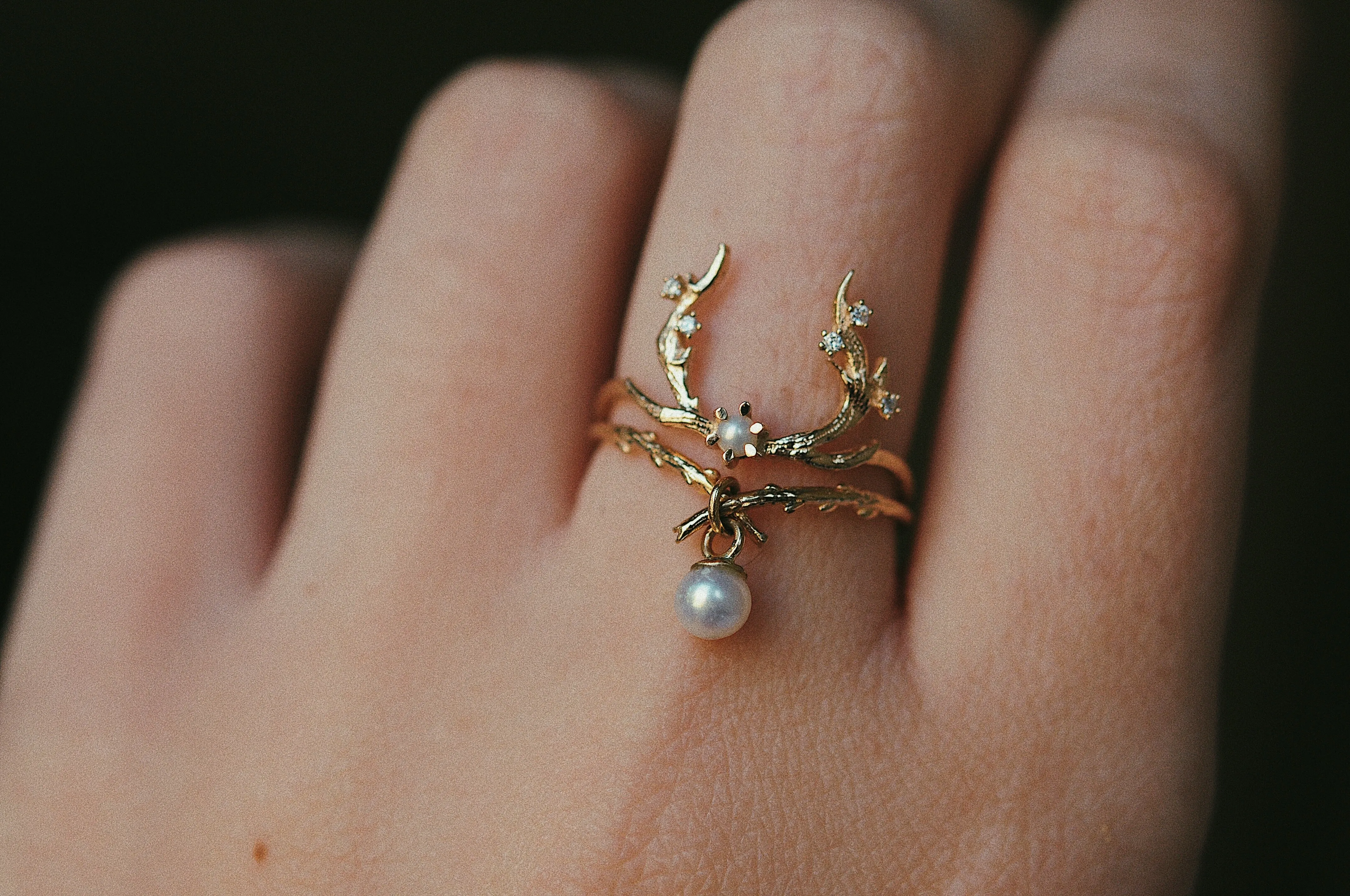White Guardian Ring