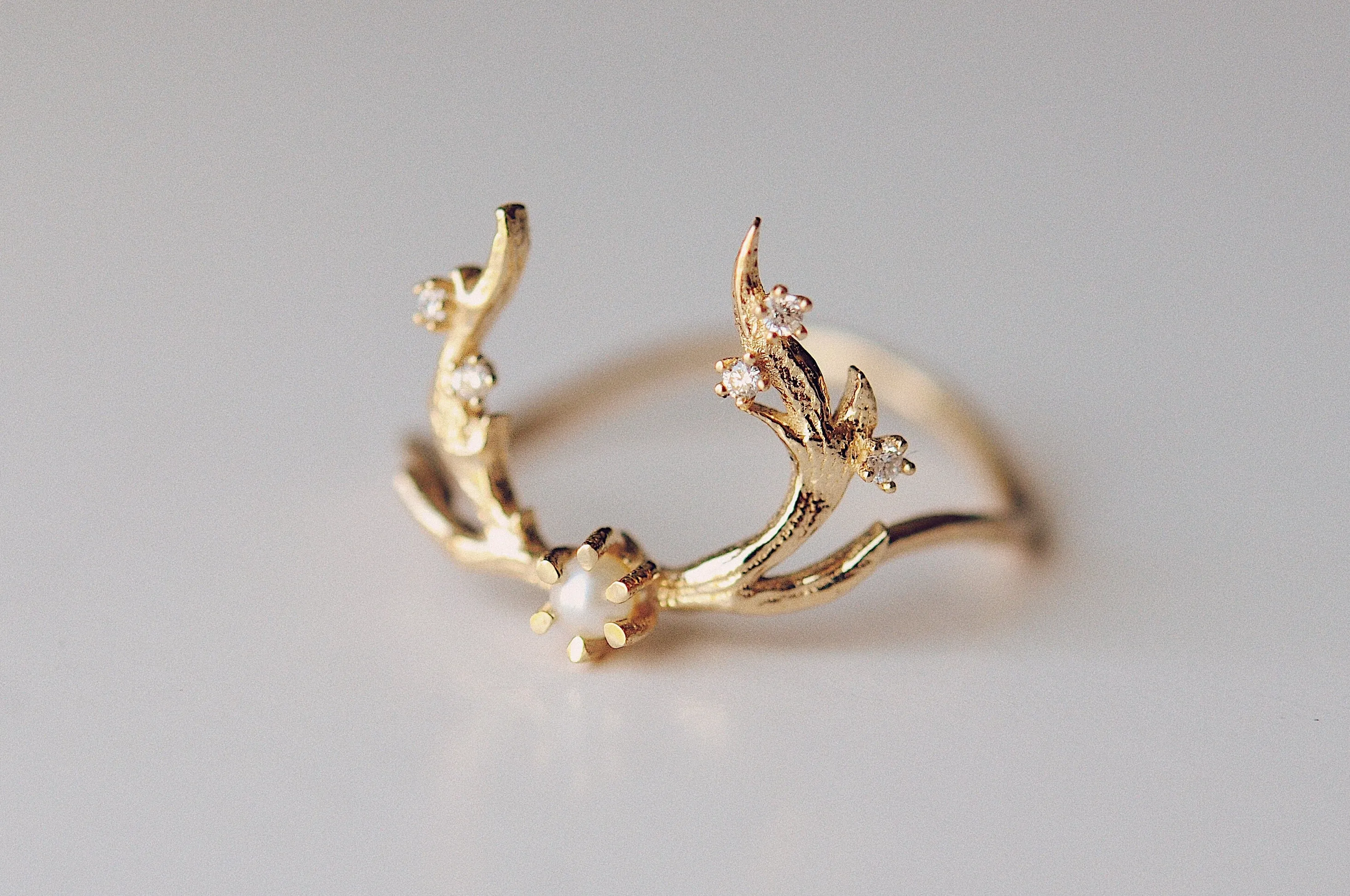 White Guardian Ring