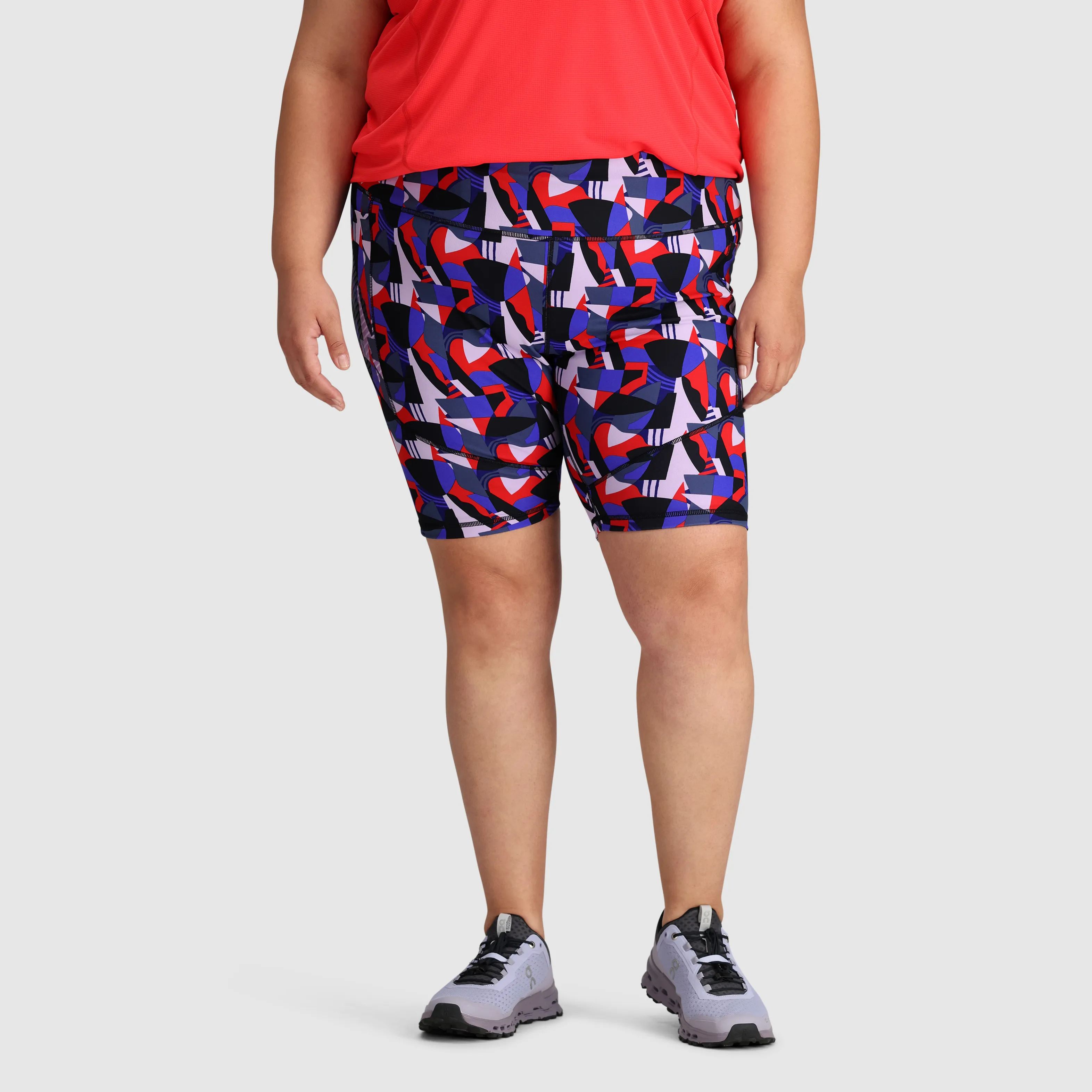 Women's Ad-Vantage Printed Shorts - 10" - Plus - Final Sale