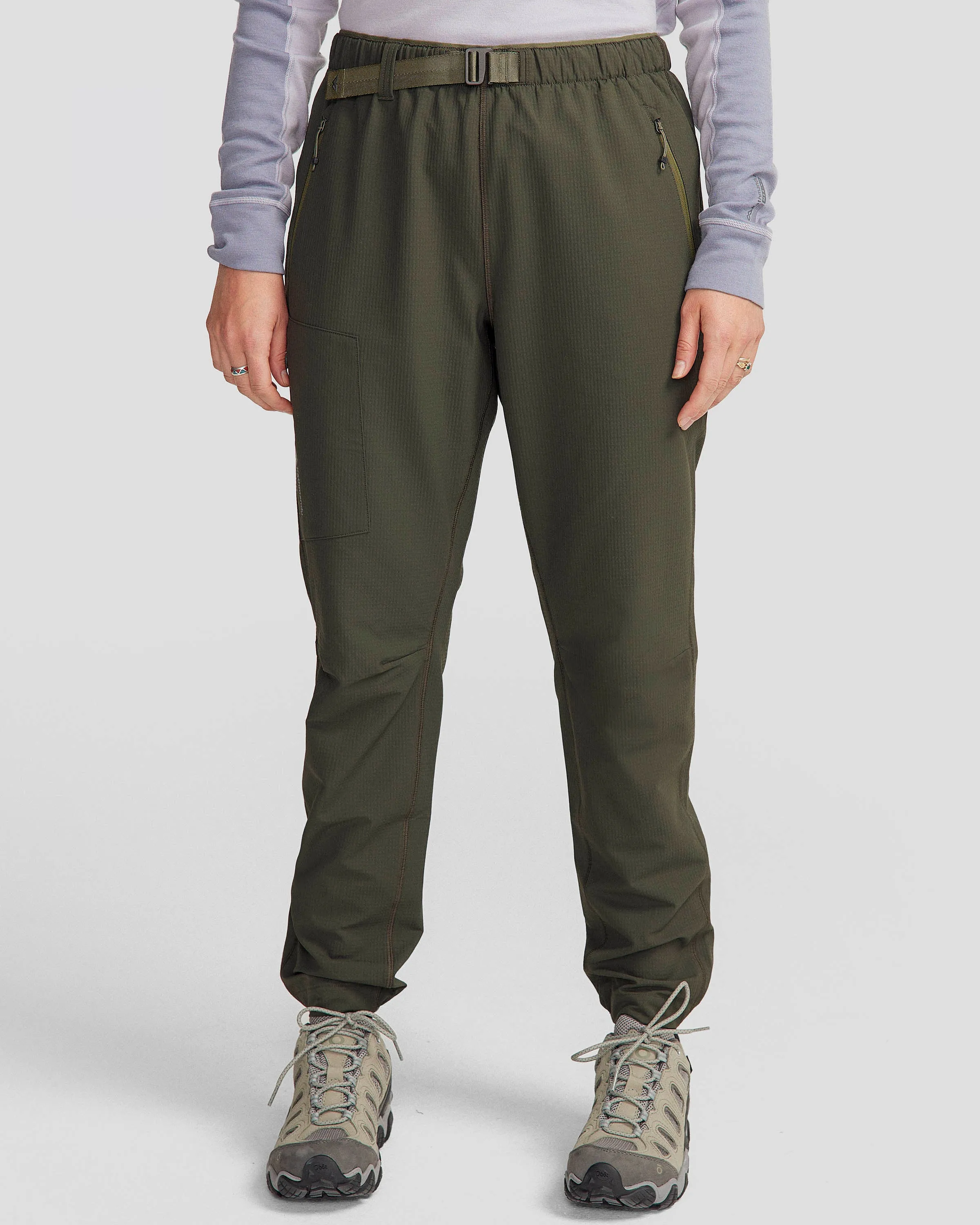 Women's Aysen Fleece Joggers - Dark Moss